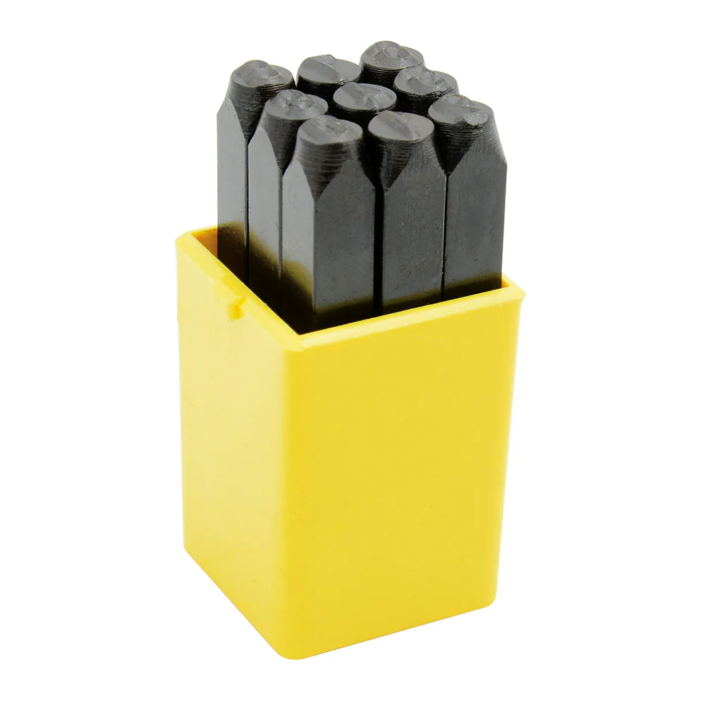 Juego de numeros de golpe 6 mm Surtek