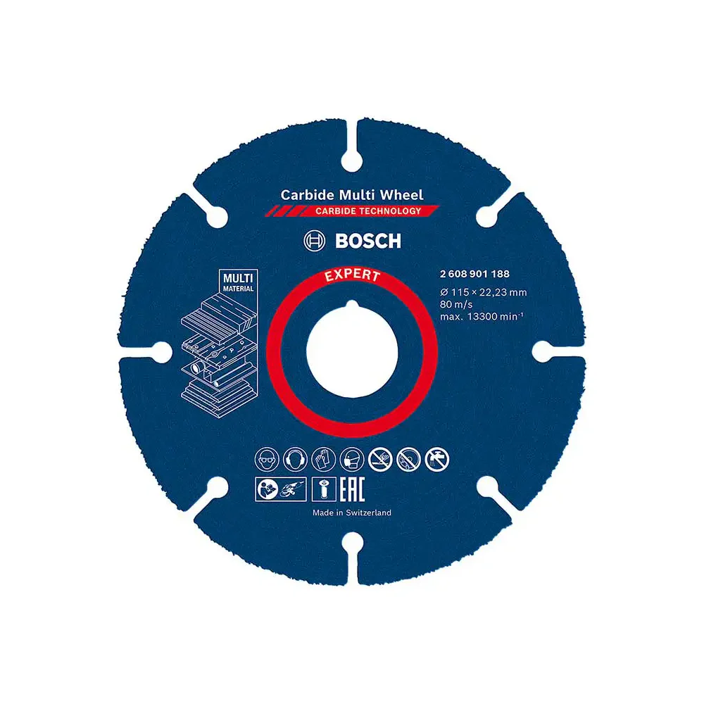 Disco de Corte Multimaterial Bosch Expert 4-1/2 Pulg 2608901188
