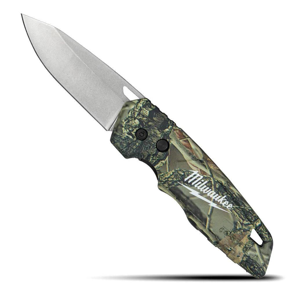 Cuchillo plegable de camuflaje FASTBACK Milwaukee 48-22-1524
