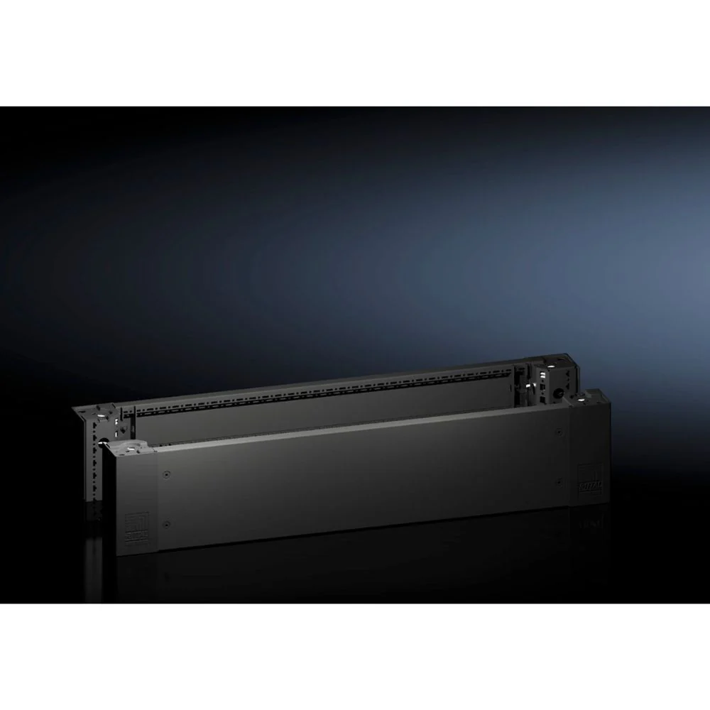 Cantonera de z��calo con pantallas de z��calo delante y detr��s 100 mm Rittal 8640.002