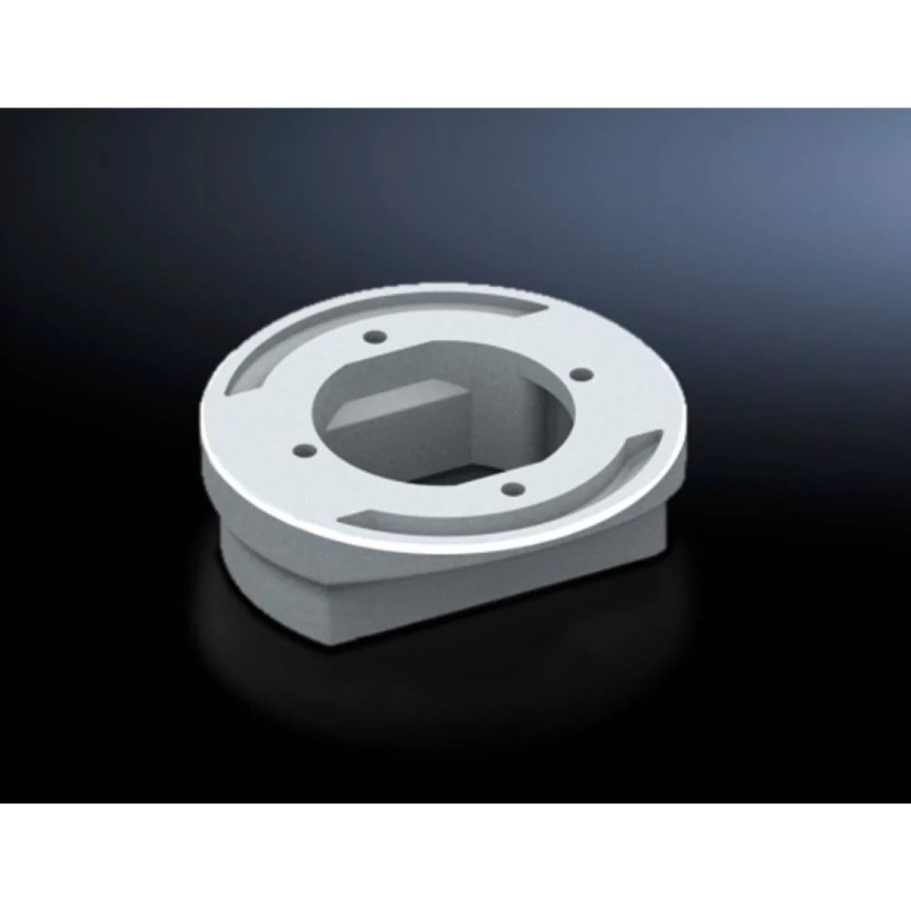 Adaptador de conexi��n de brazo soporte ? 130mm a 120x65mm Rittal 6212.500