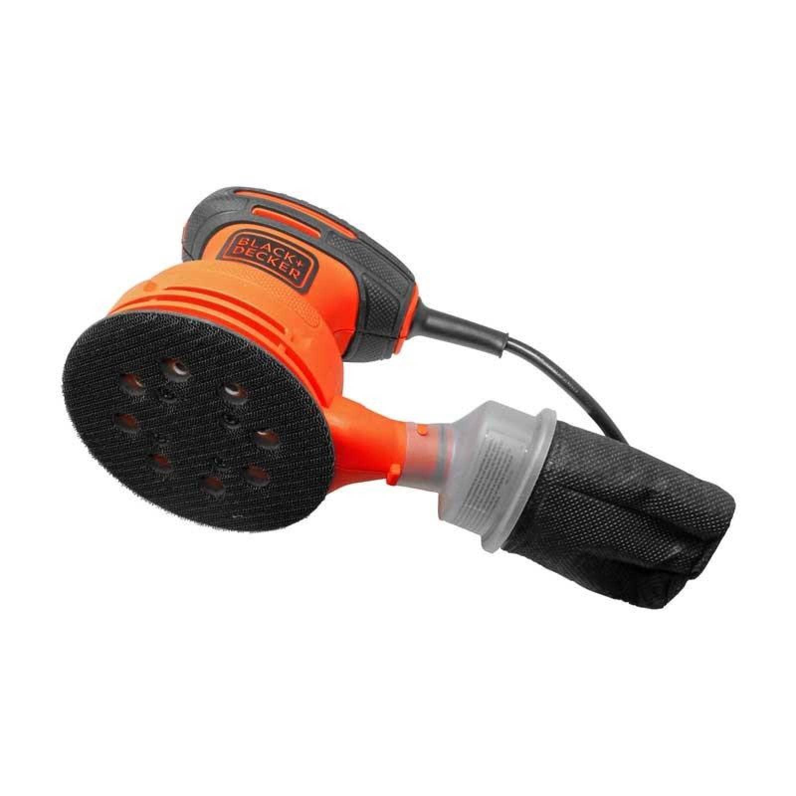 Lijadora Roto Orbital 5 Black and Decker BDERO100-B3