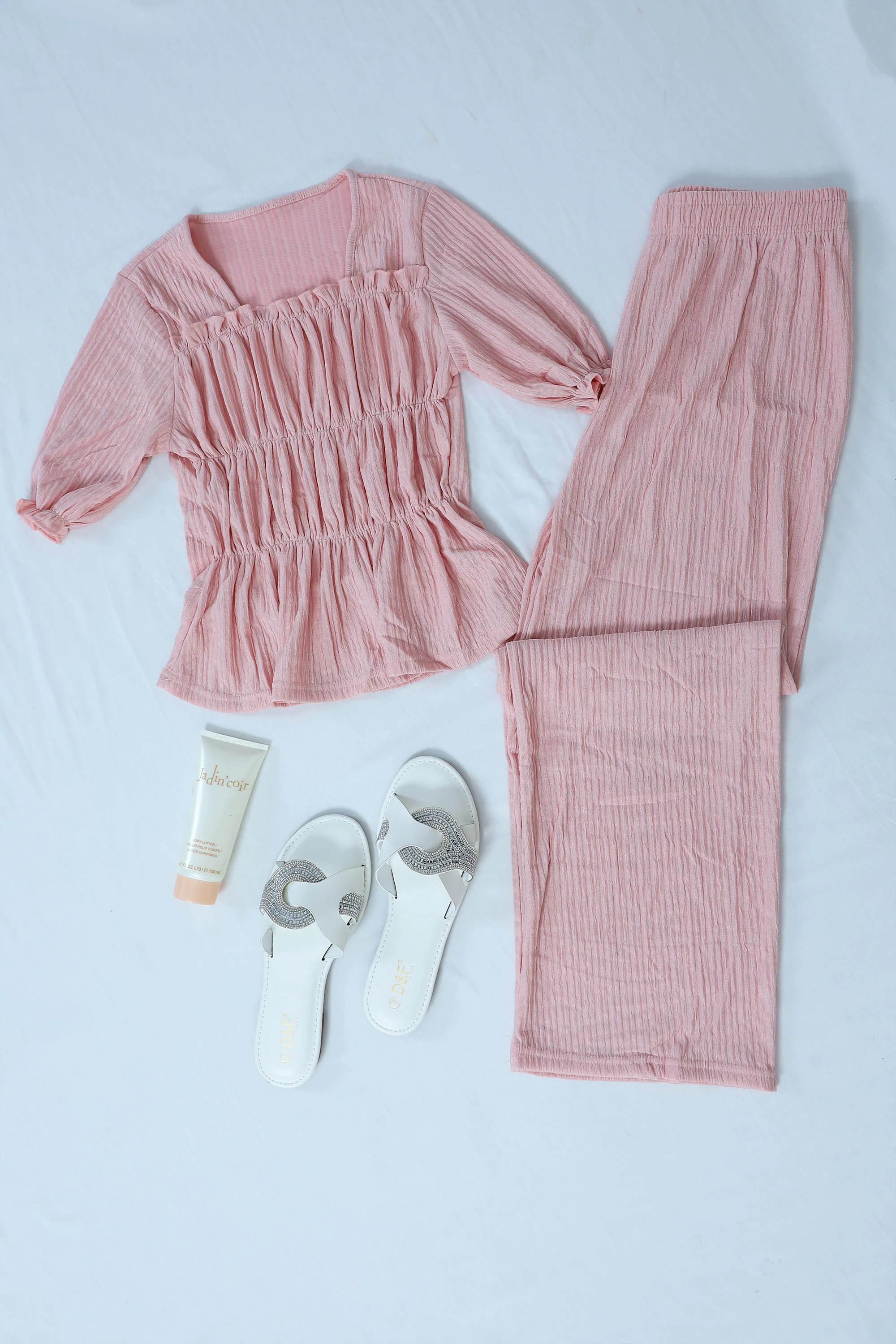 2-Pcs Short Dress Pajama