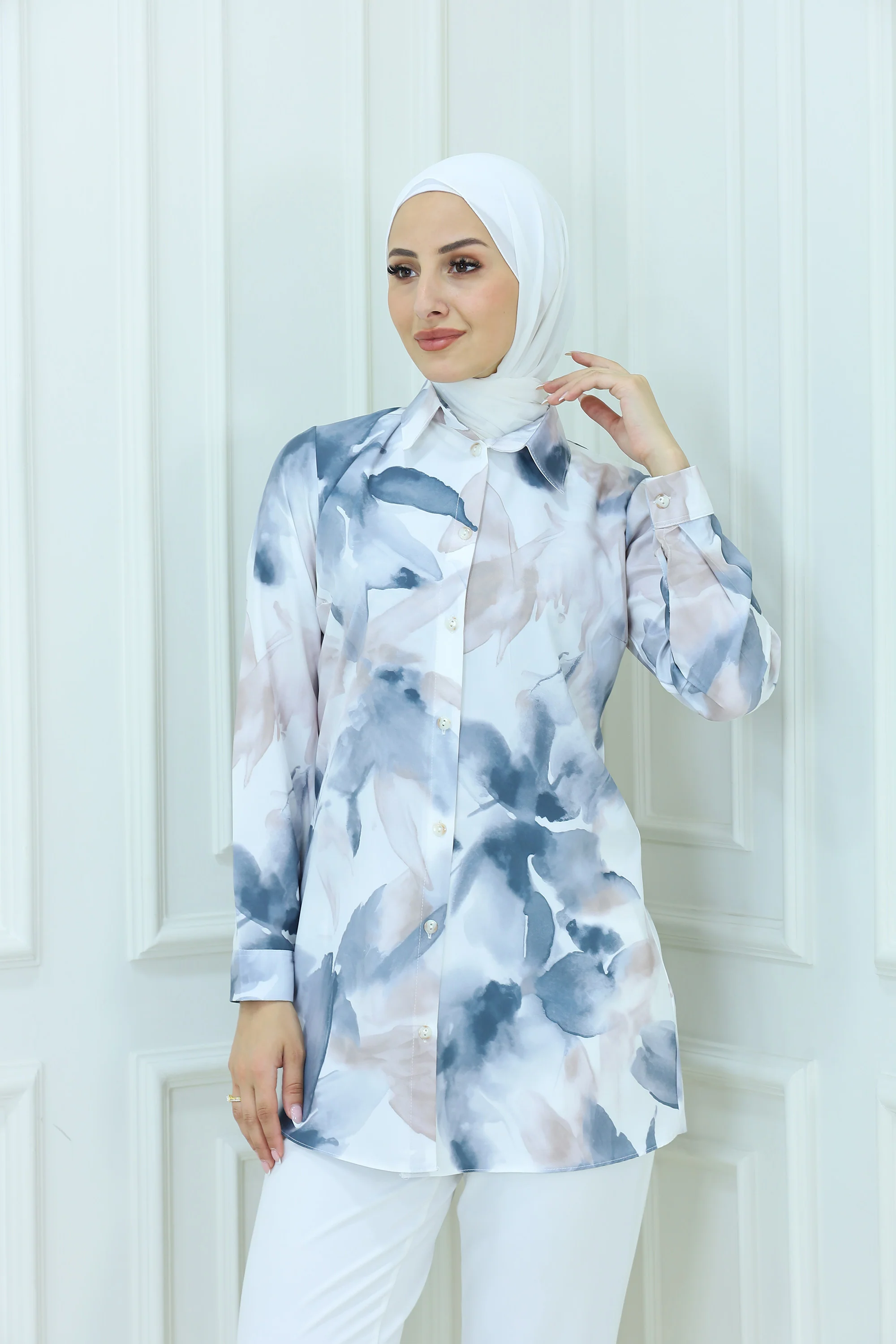 Floral Pattern Shirt