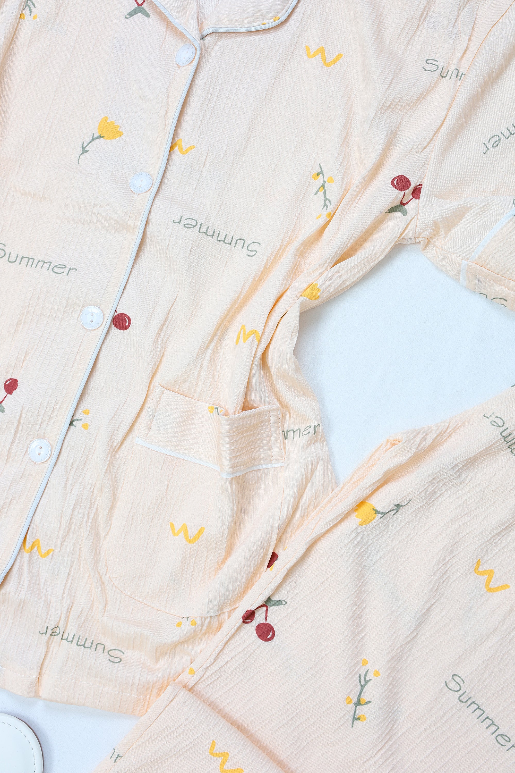 Summer Print Pajama Set