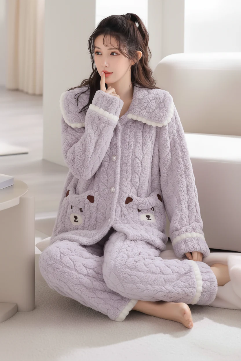 Charming Cozy Pajama Set