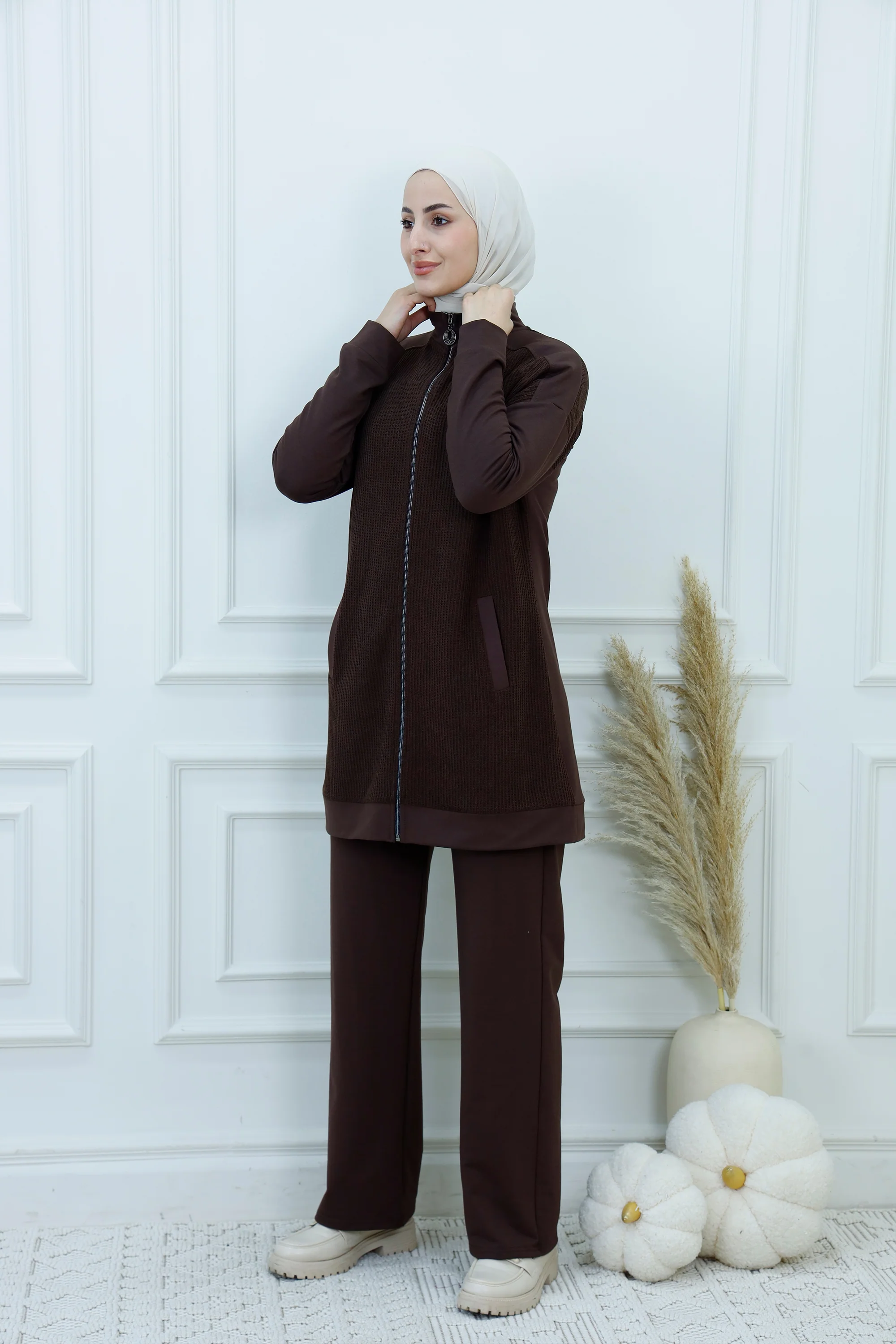 The Modest Zip Tunic Tracksuit