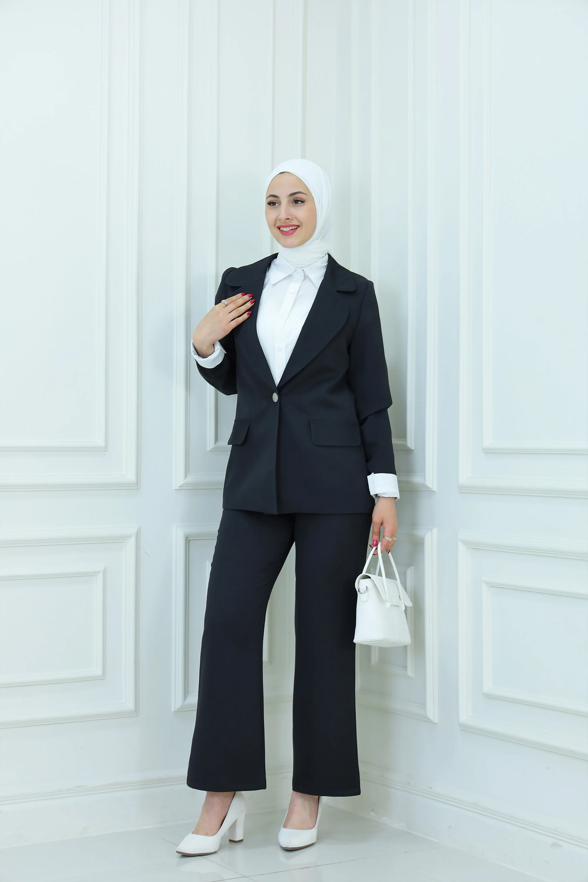 Formal Suit Set with Button