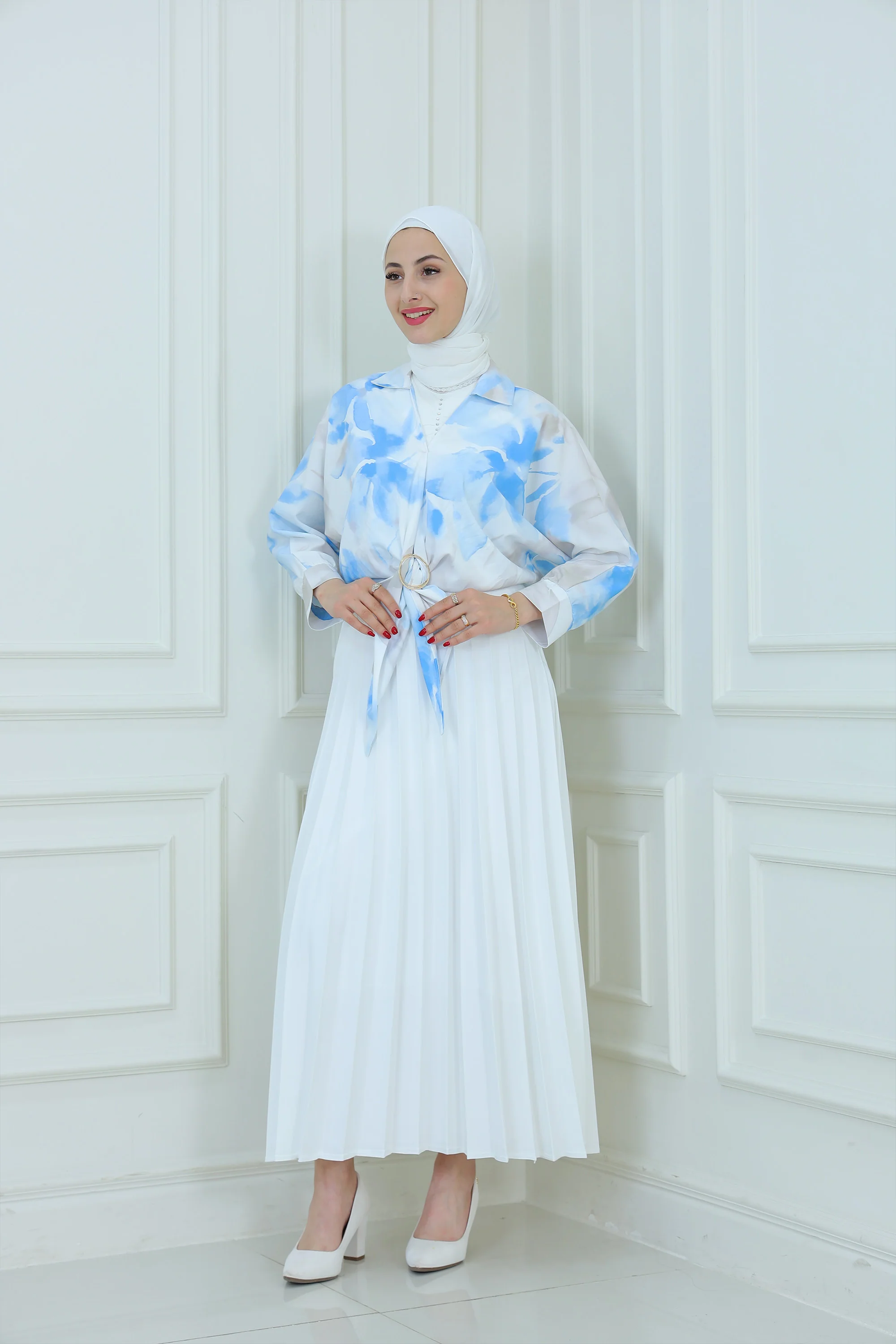 Elegant Floral Blouse