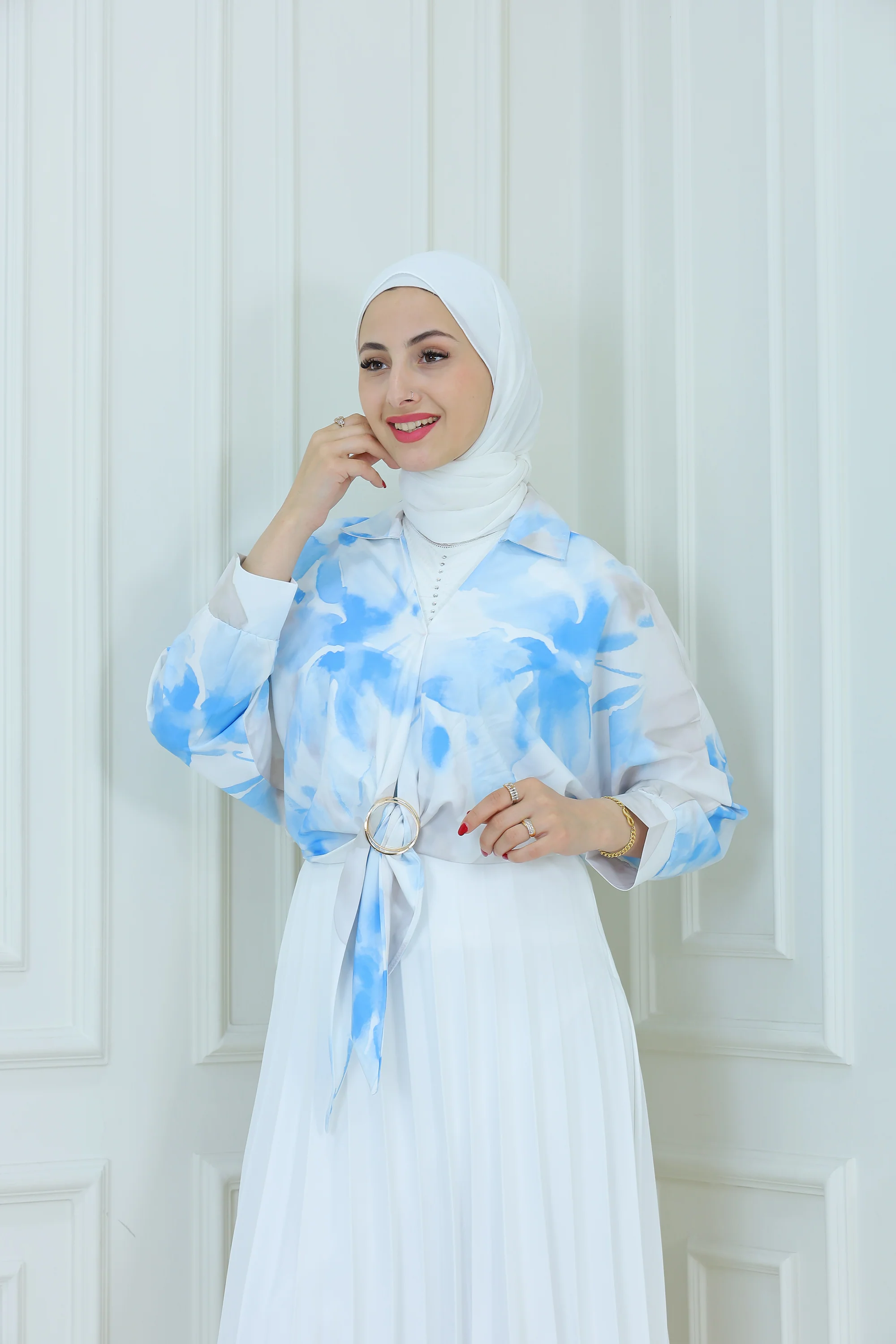 Elegant Floral Blouse