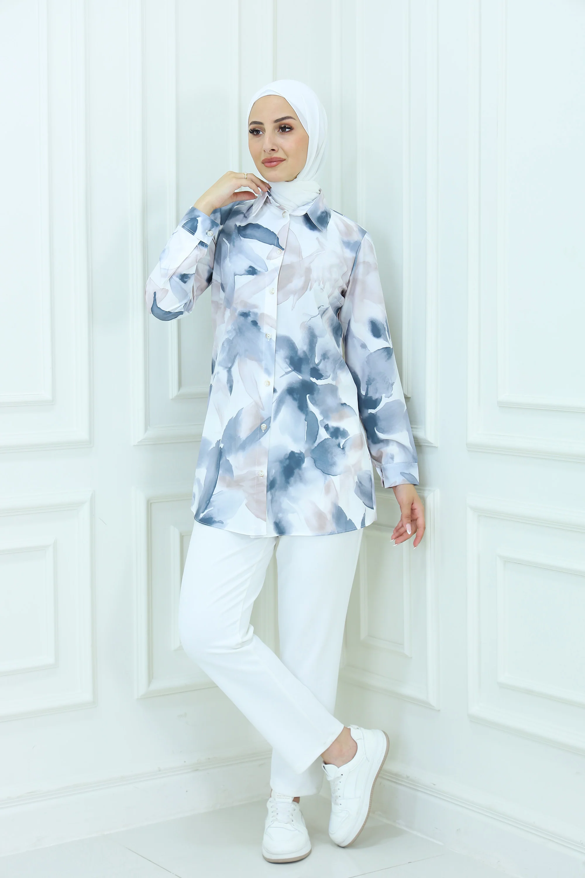 Floral Pattern Shirt