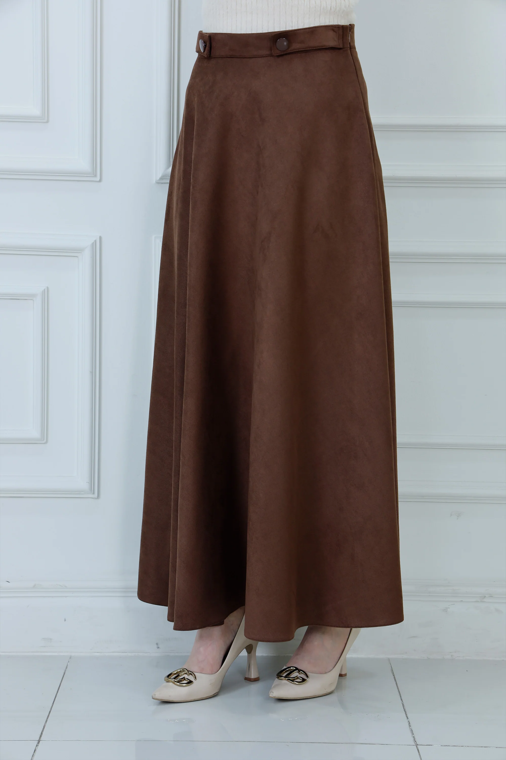 The Tailored A-Line Maxi Skirt