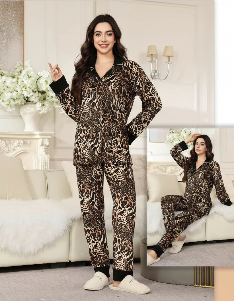 The Luxe Tiger Pajama Set