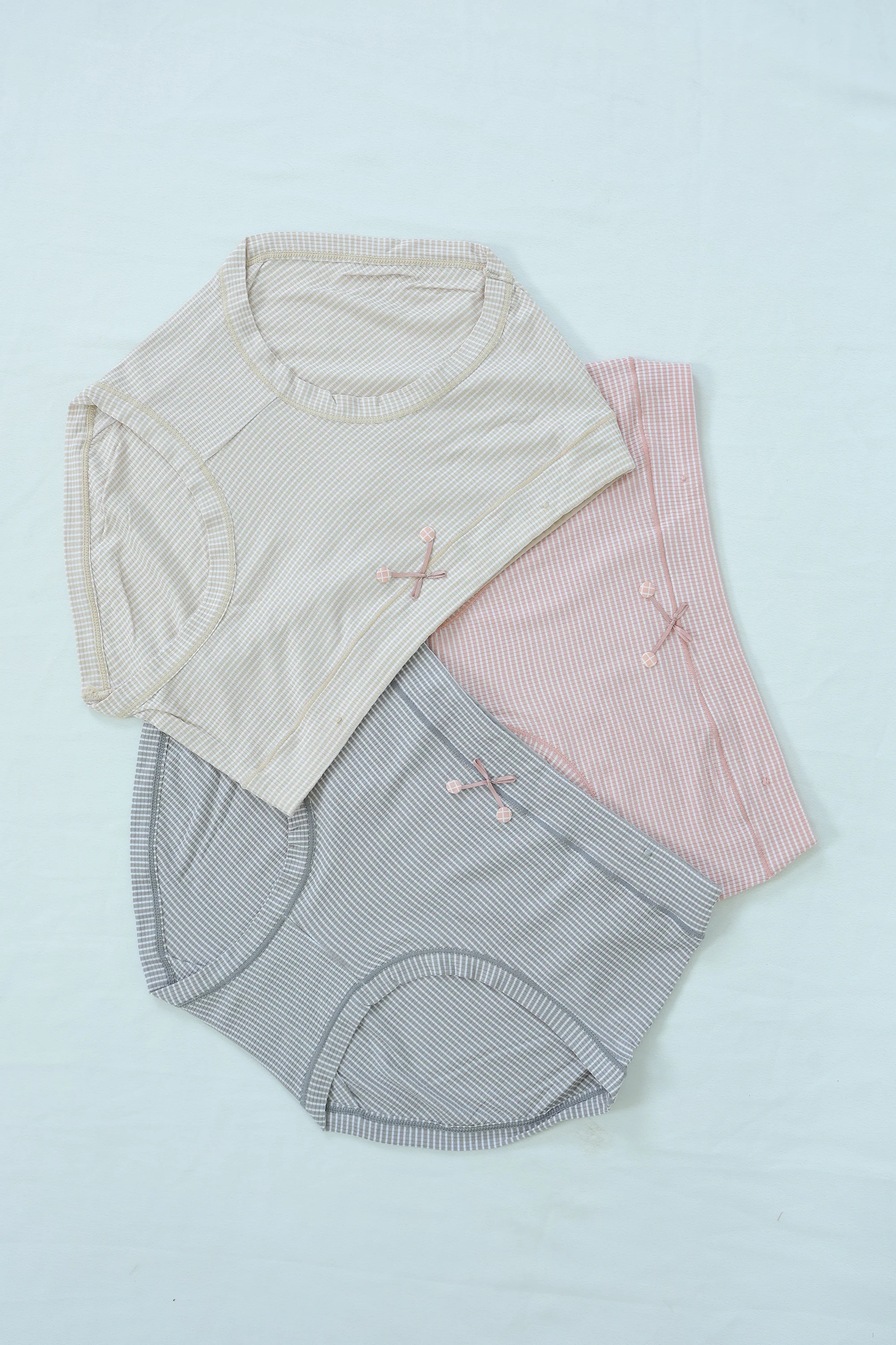 Pastel Stripes Panty Set