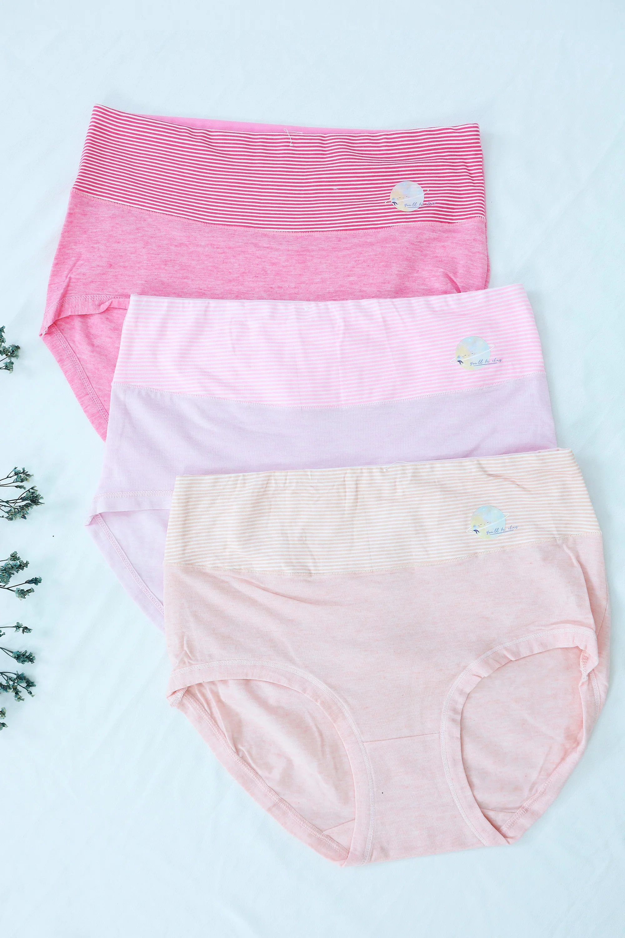 Panty Set with Stripes