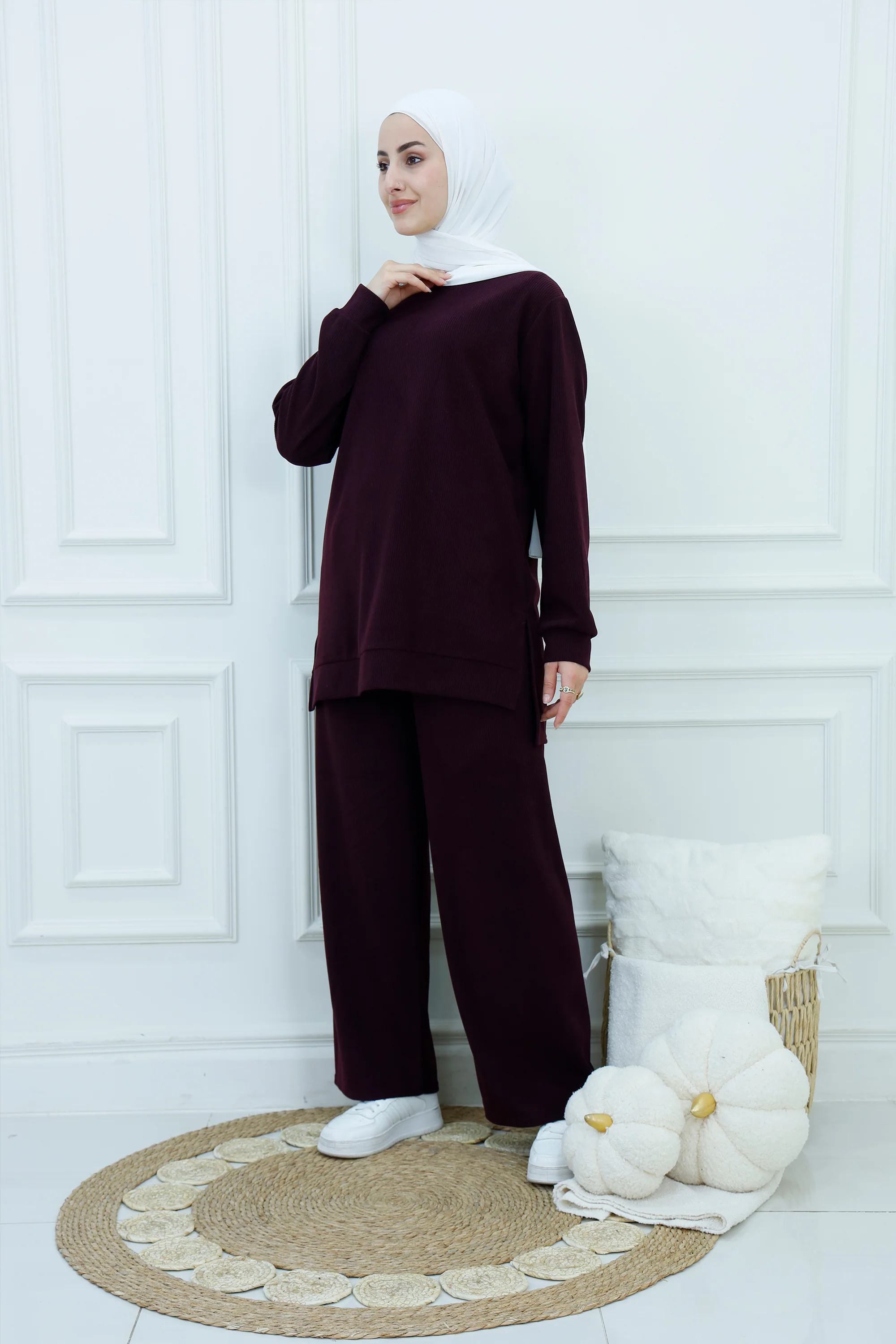 Ribbed Tracksuit �C Casual Comfort