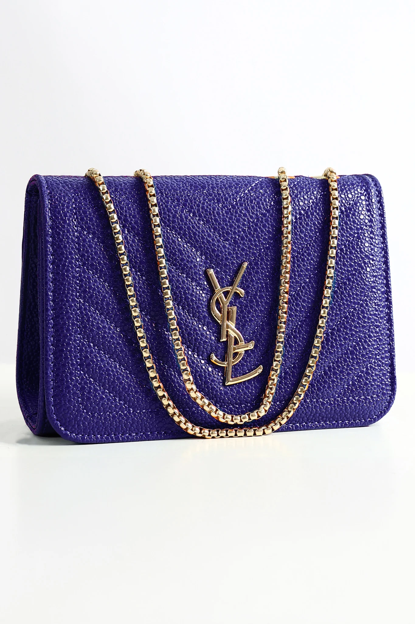 Chain Leather Chic Hand Bag