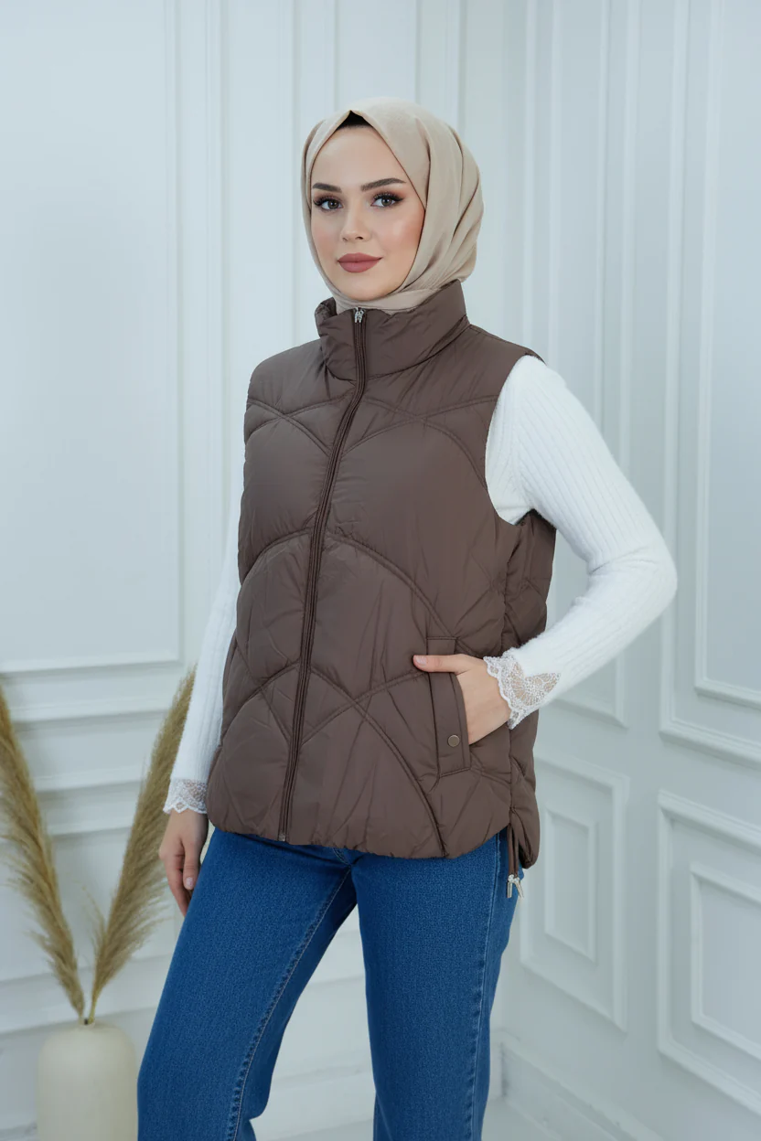 Women's Quilted Puffer Vest