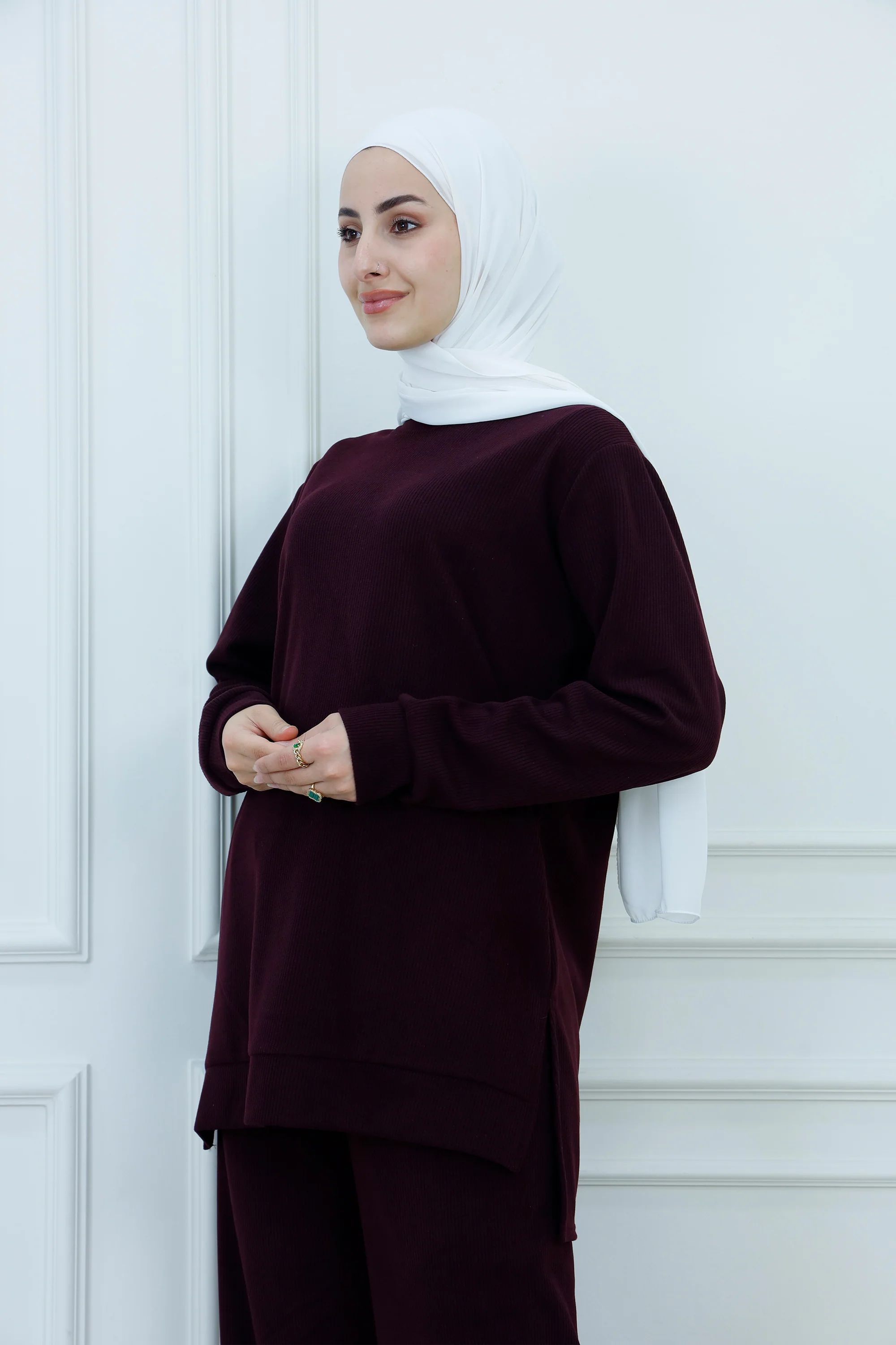 Ribbed Tracksuit �C Casual Comfort