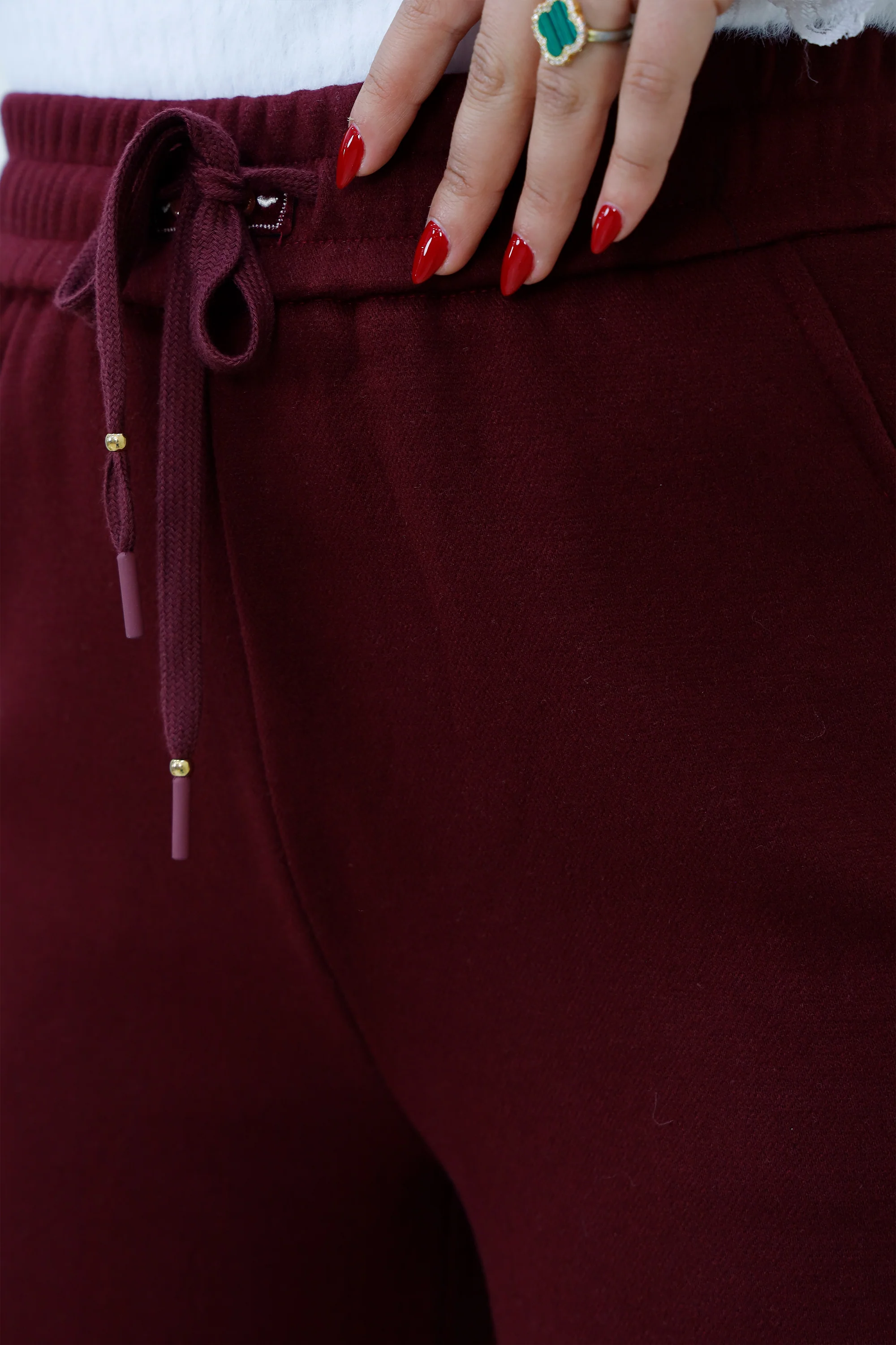 Heathered Drawstring Sweatpants