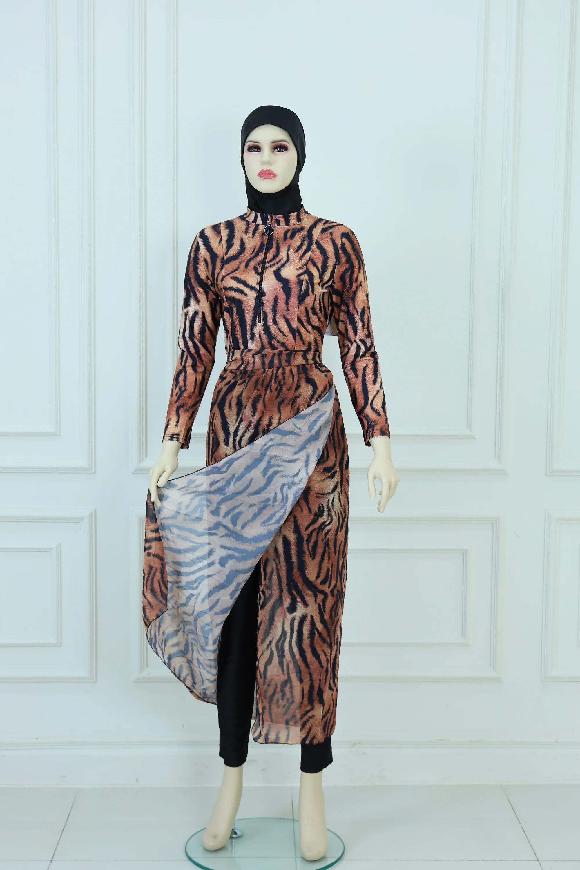 Tiger Burkini Swimsuit