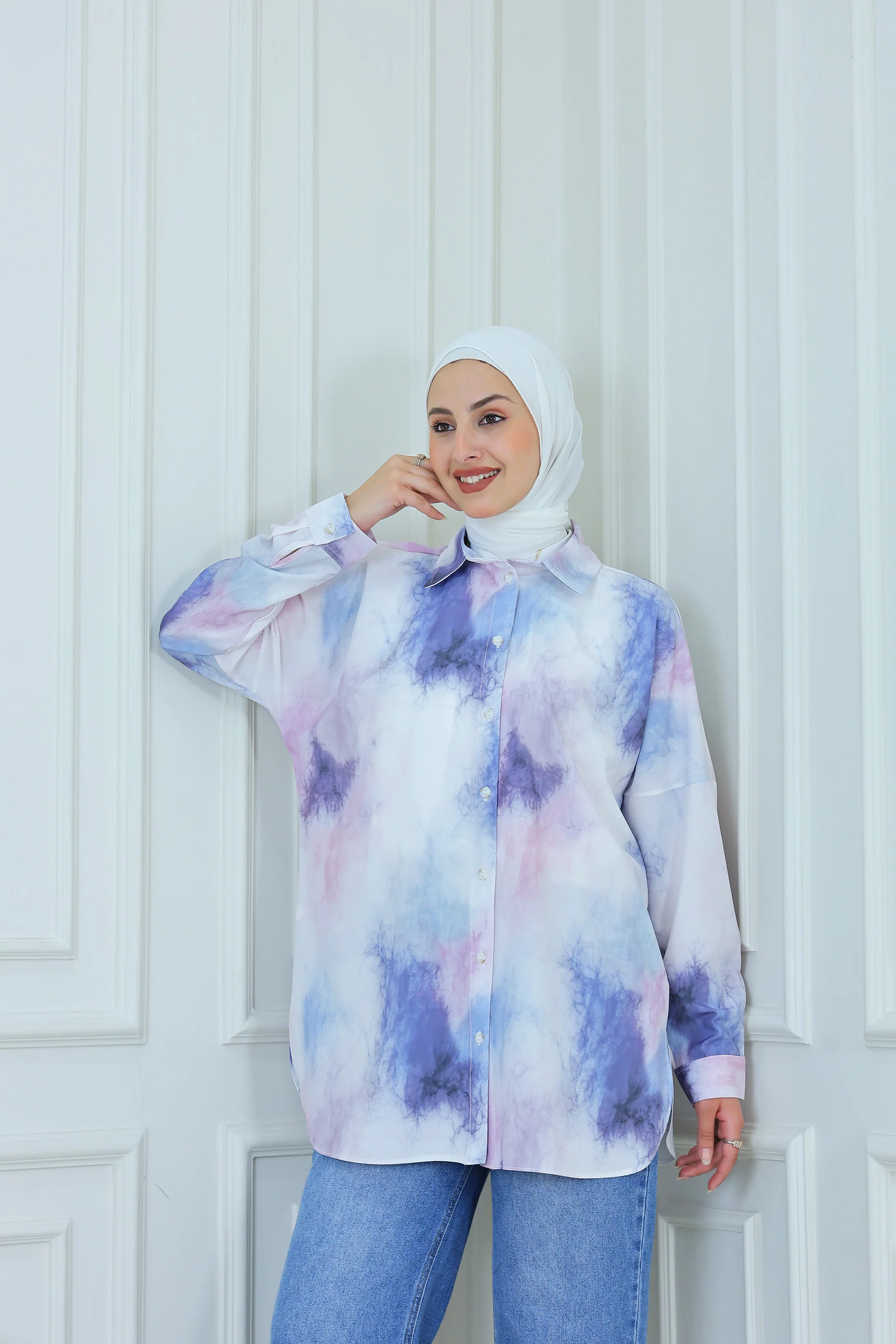 Dreamy Flow Pattern Shirt