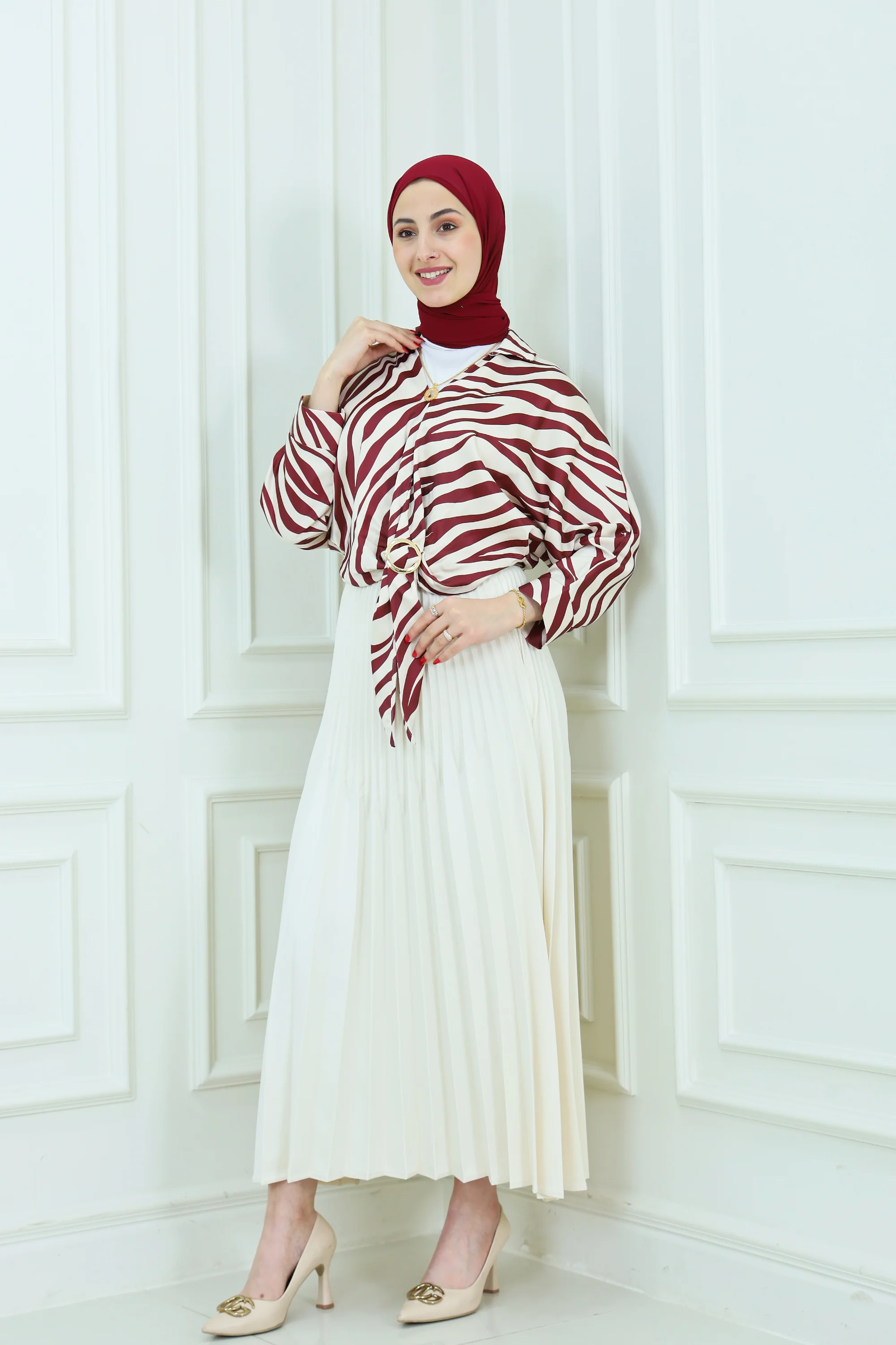 Tiger Patterns Blouse