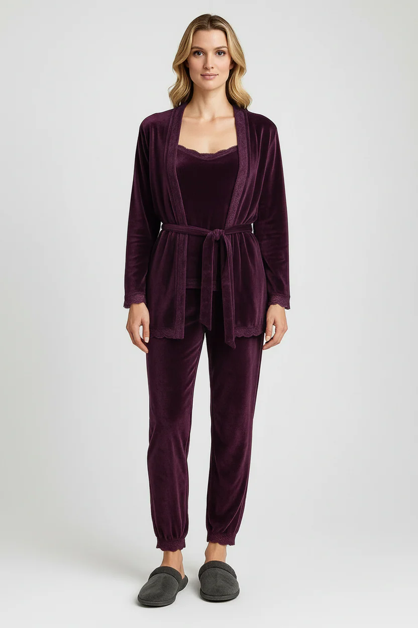 Soft Touch 3-Pcs Winter Pajama