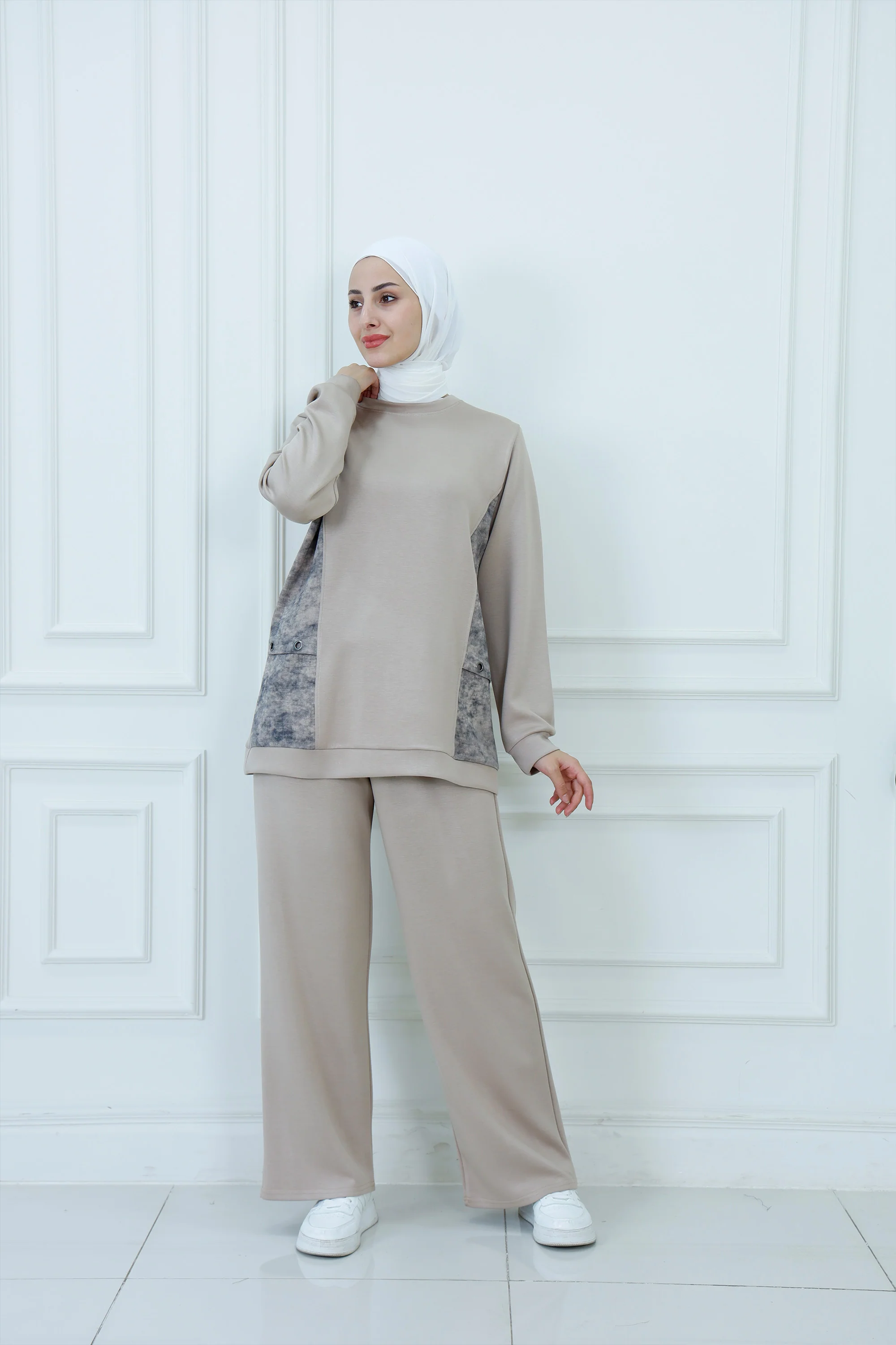 Marble Print Tracksuit