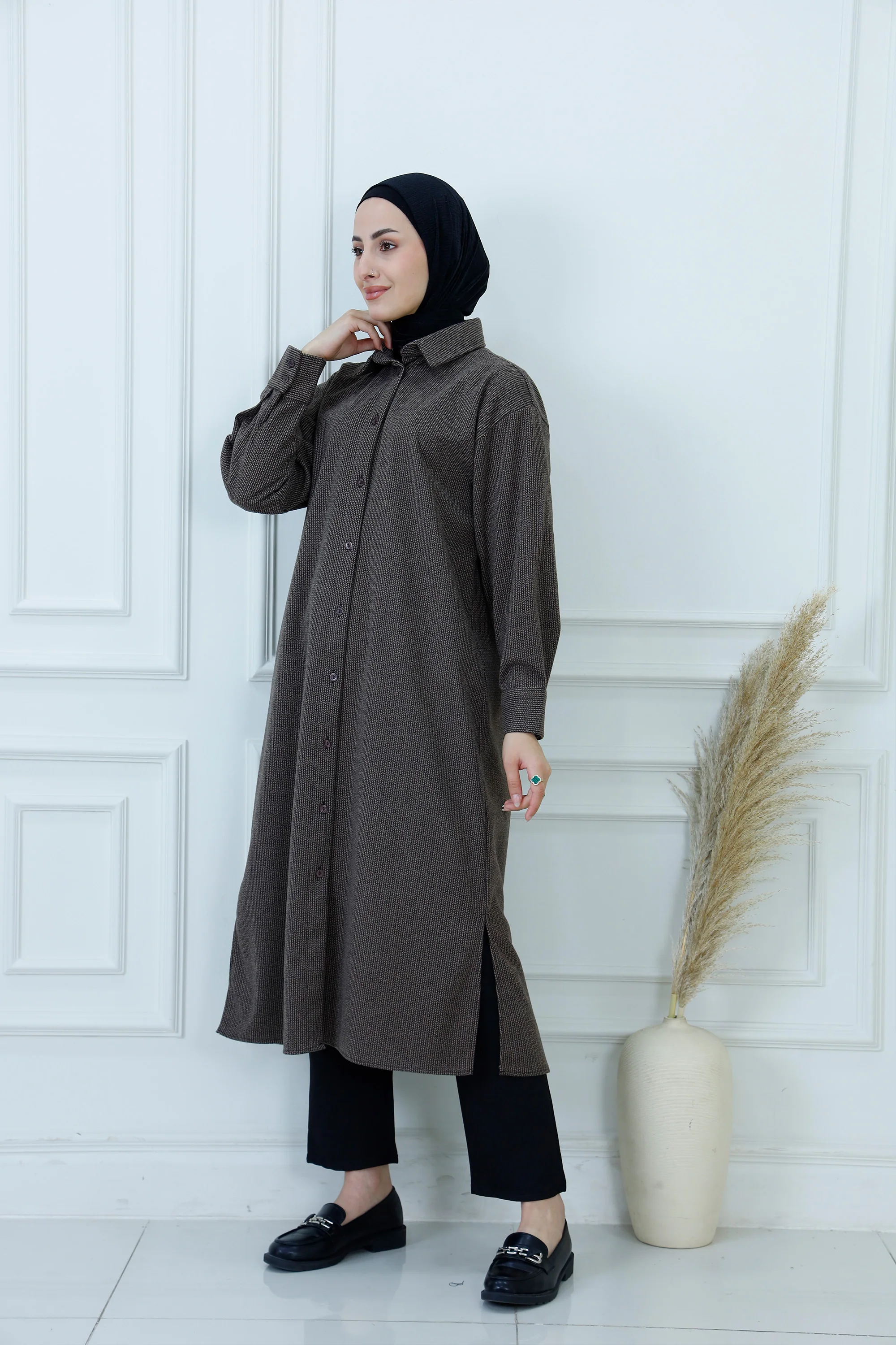 The Heritage Pattern Longline Tunic