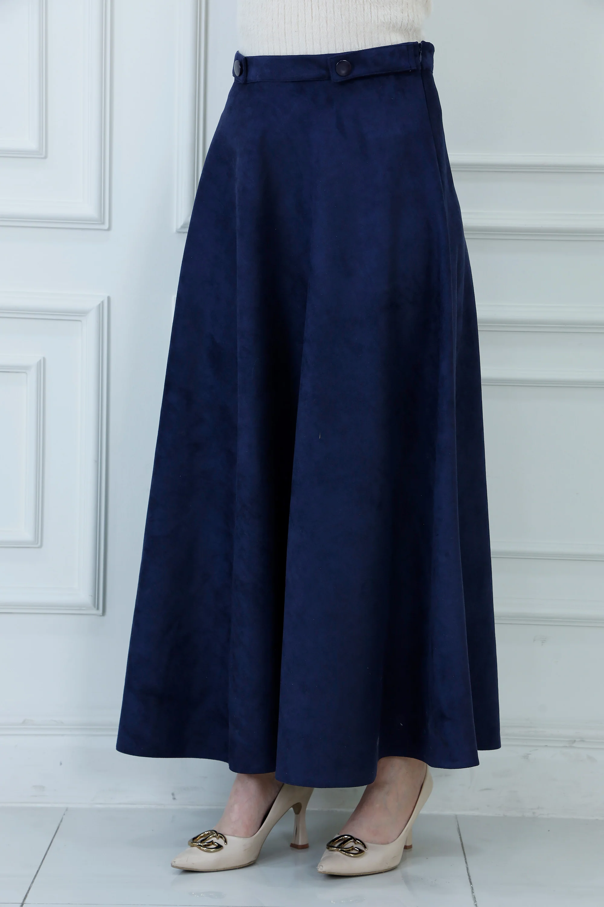 The Tailored A-Line Maxi Skirt