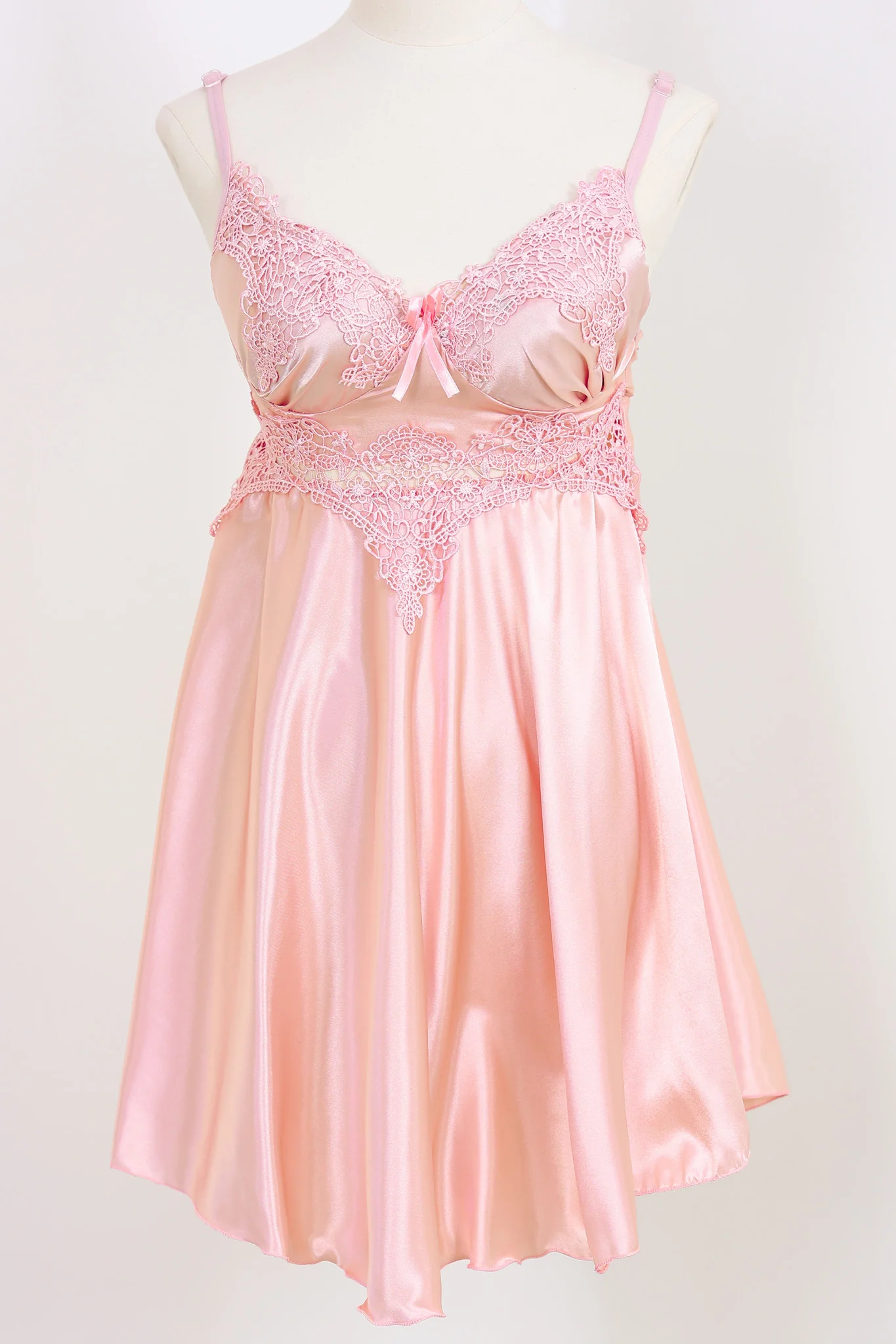 Short Satin Lingerie