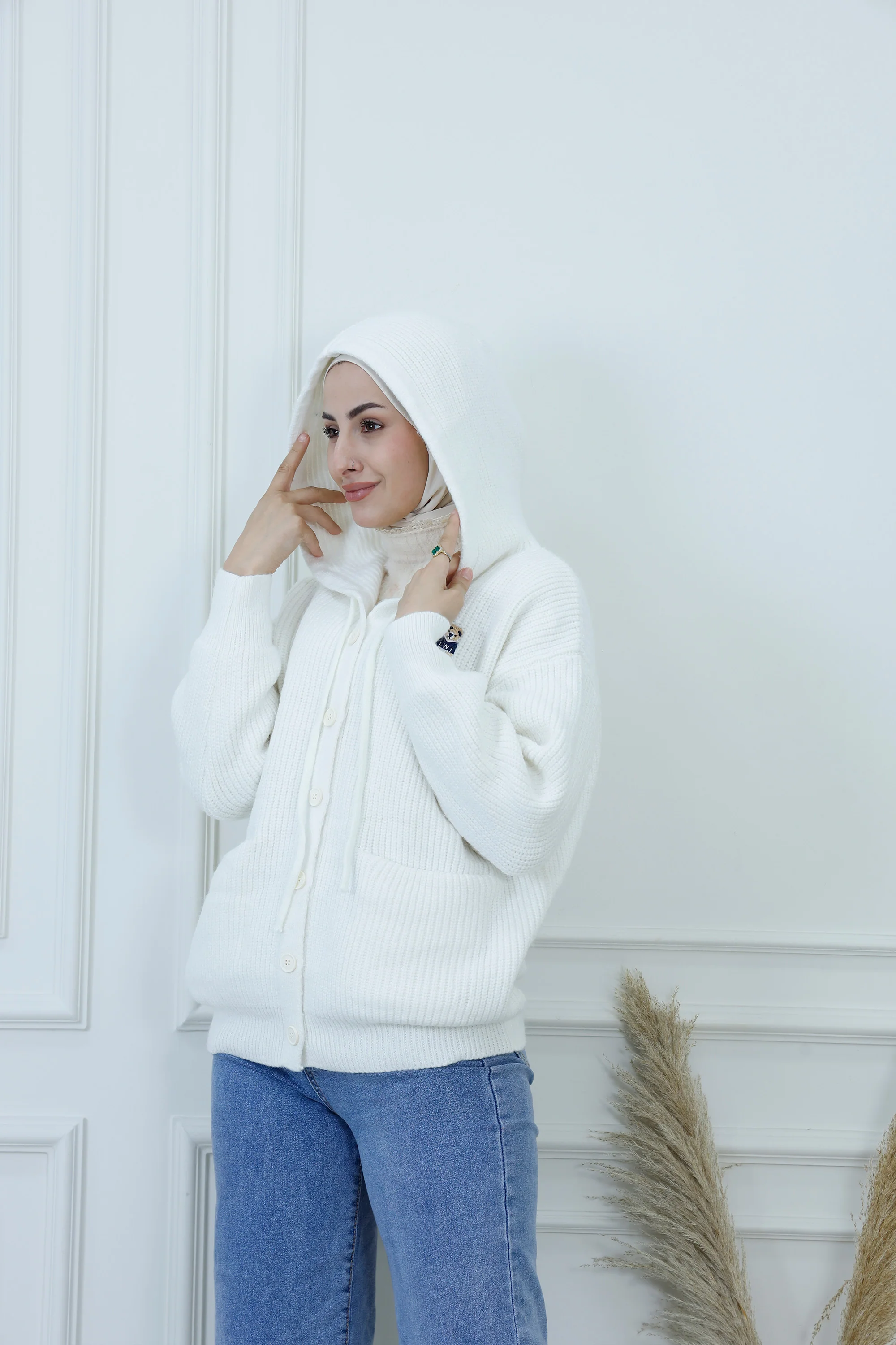 The Comfy Knit Hooded Cardigan
