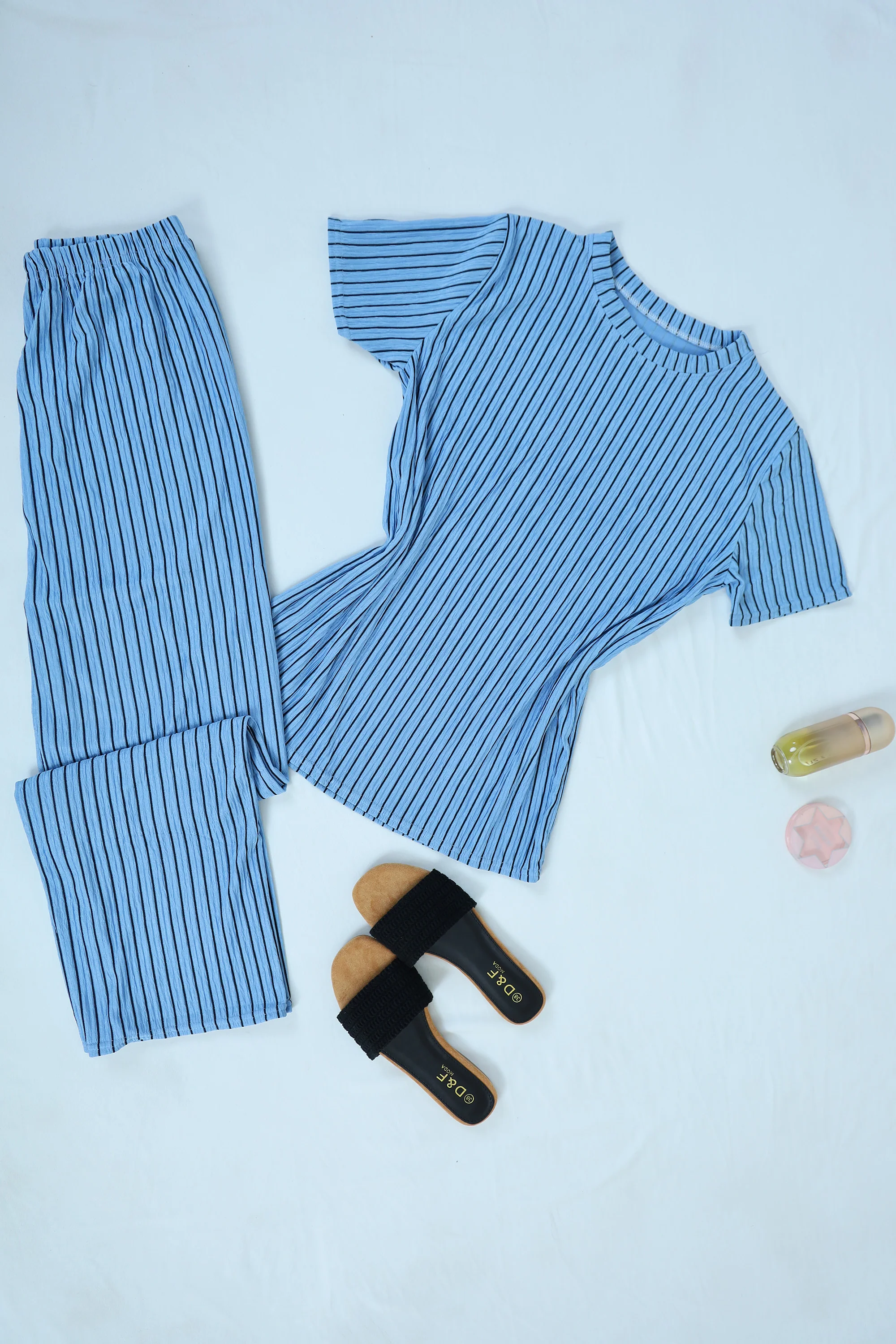 2-Pcs Striped Pajama