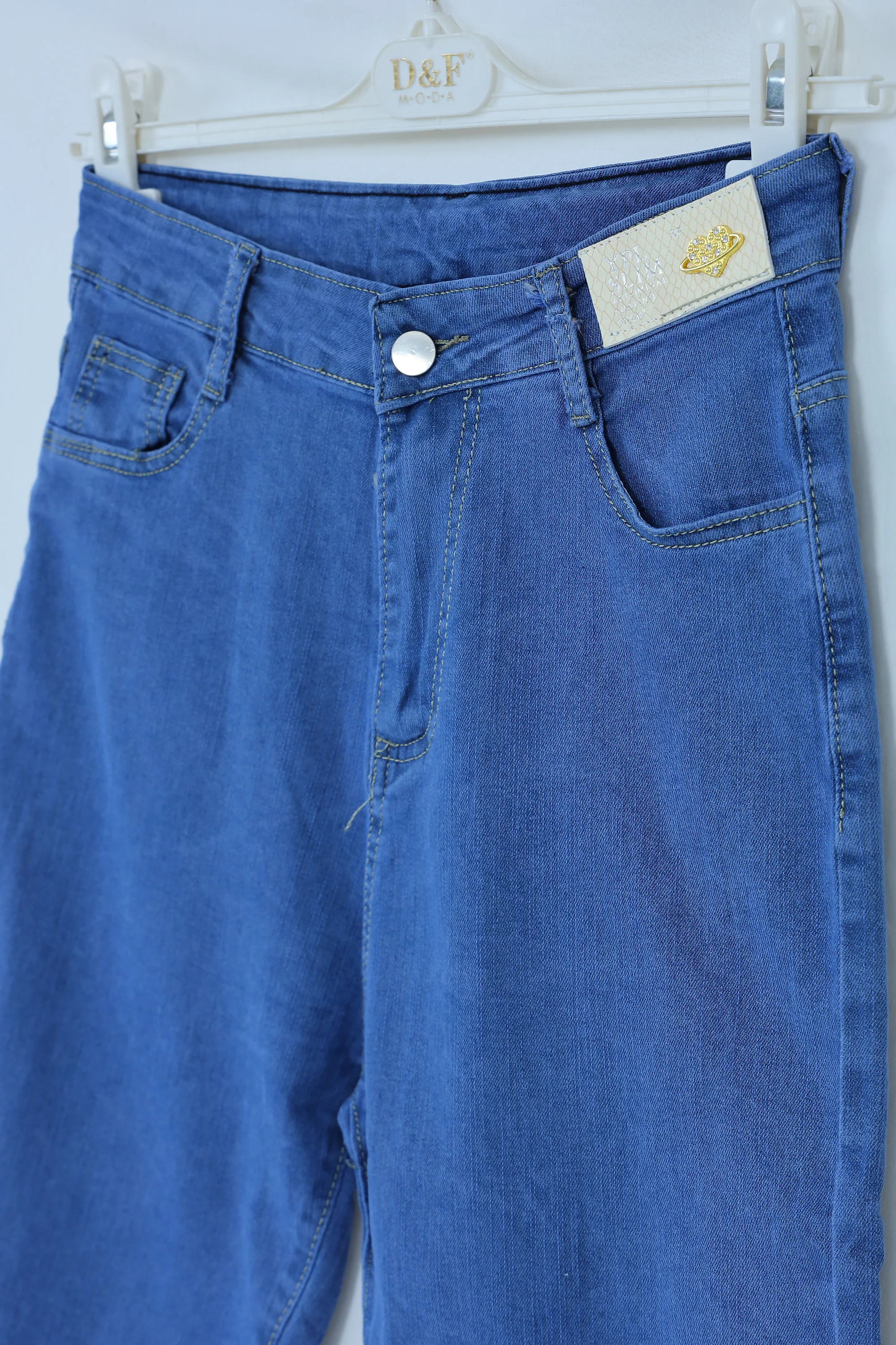 Straight-Fit Denim Jeans