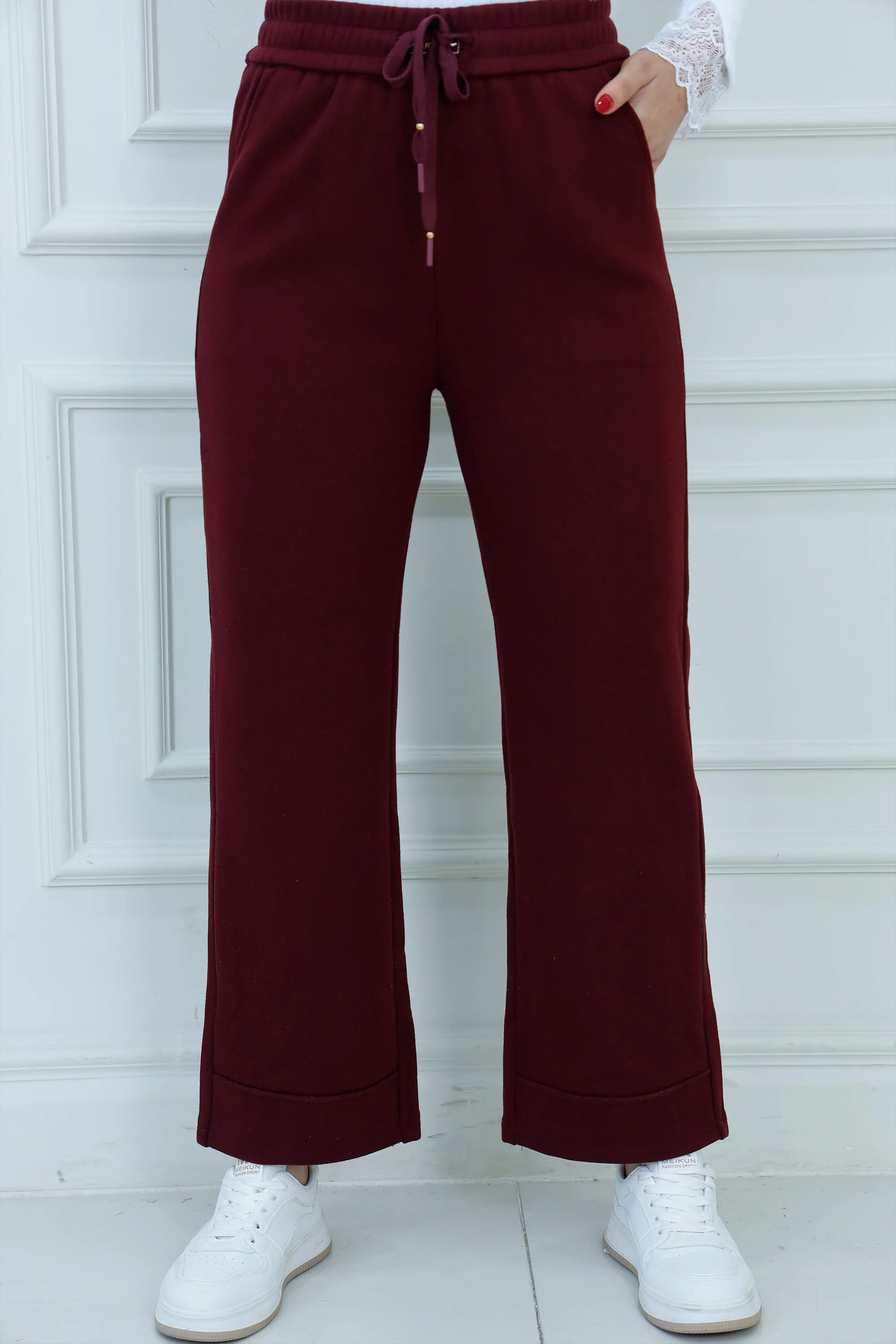 Heathered Drawstring Sweatpants