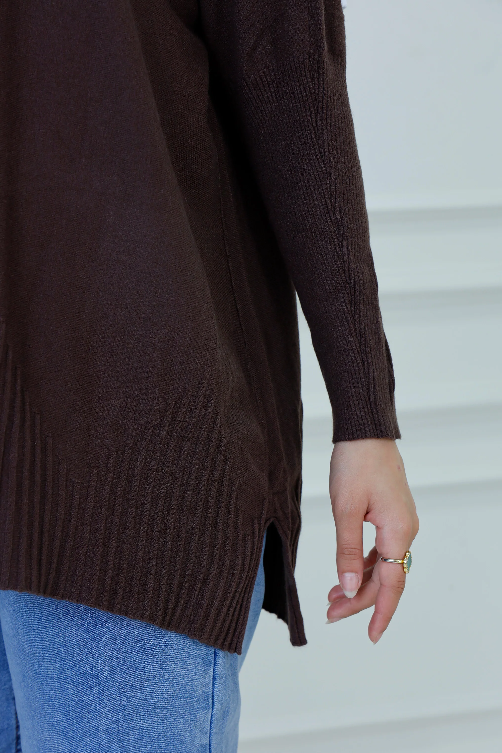 Relaxed Oversized Knit Sweater