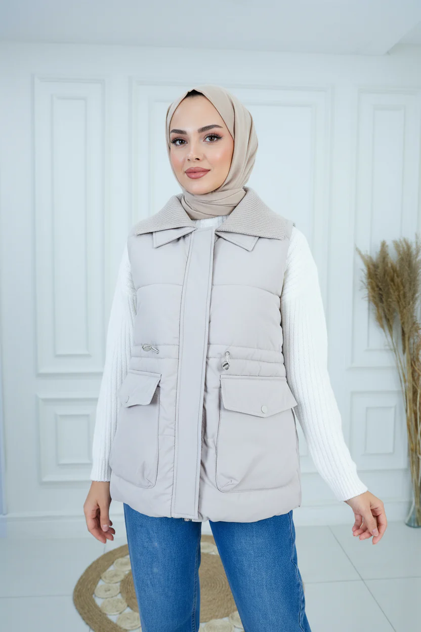 Winter Vest with Pockets