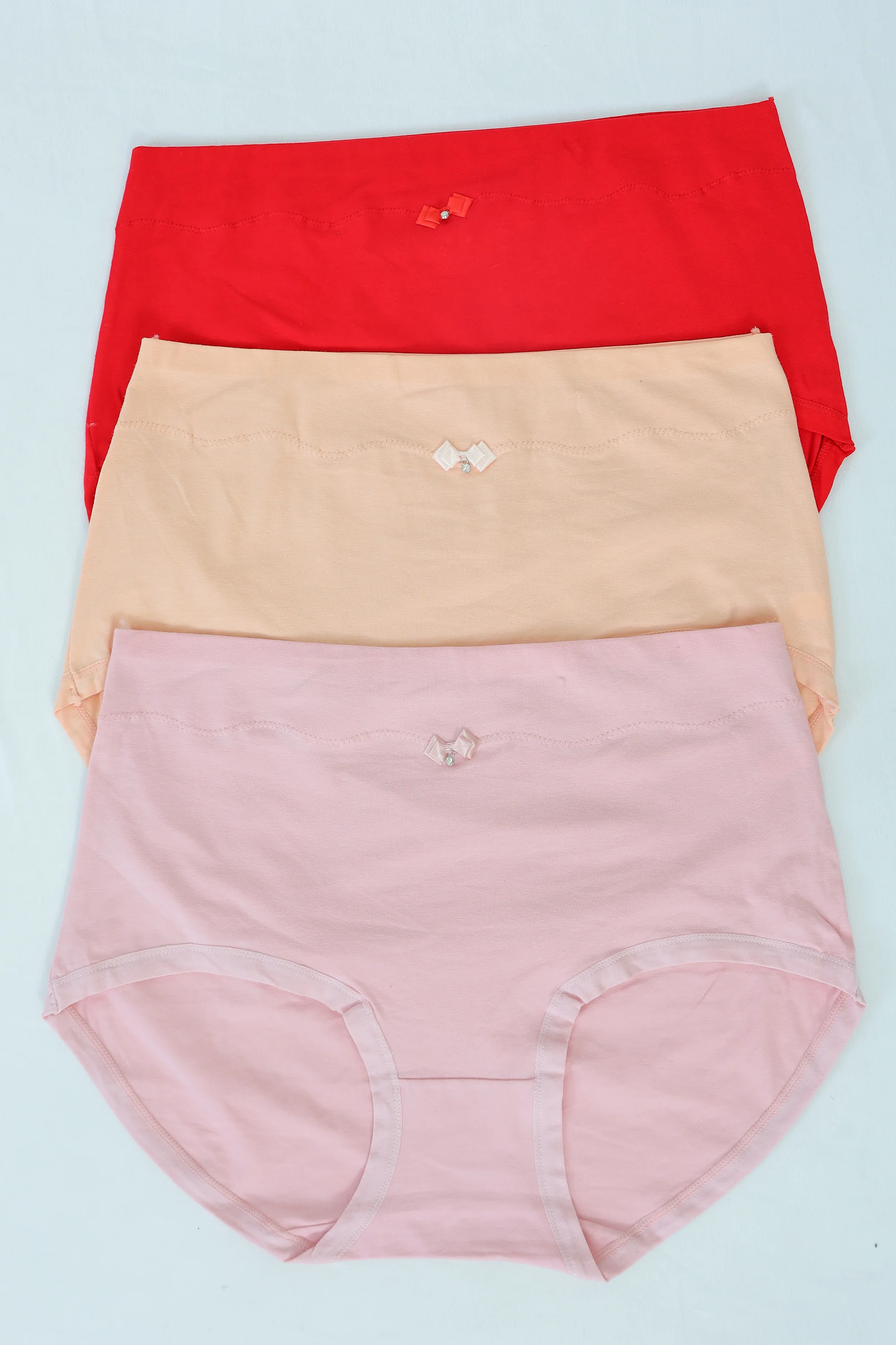 Elegant Soft Cotton Panty Set with Charm