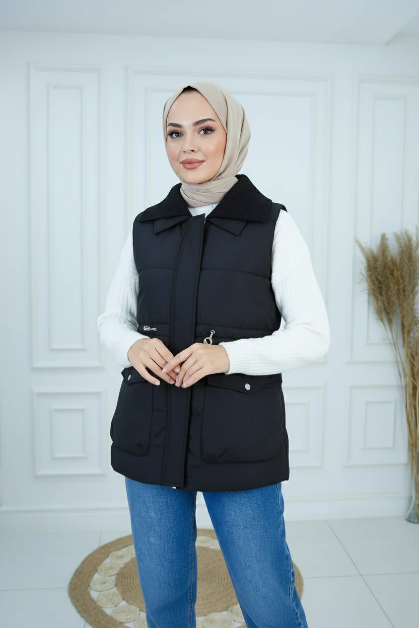 Winter Vest with Pockets