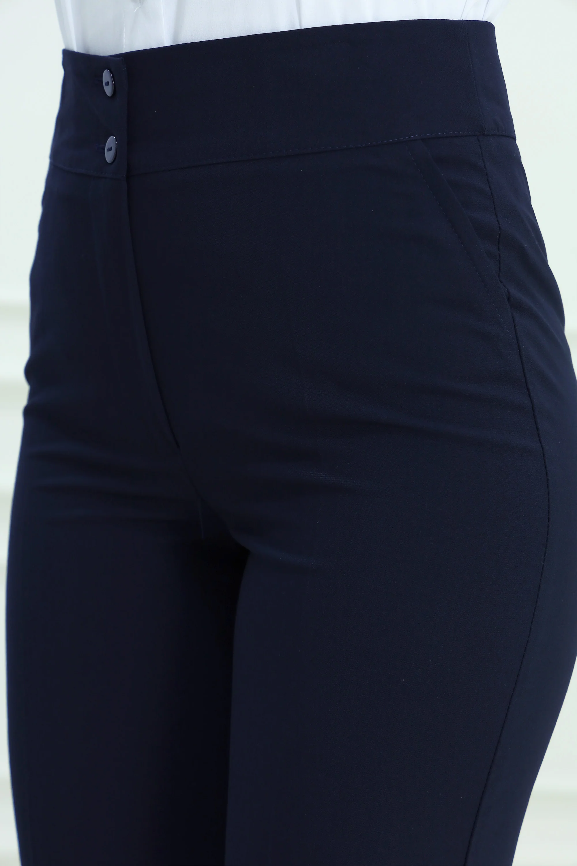 Plus Size Slim-Fit Pants