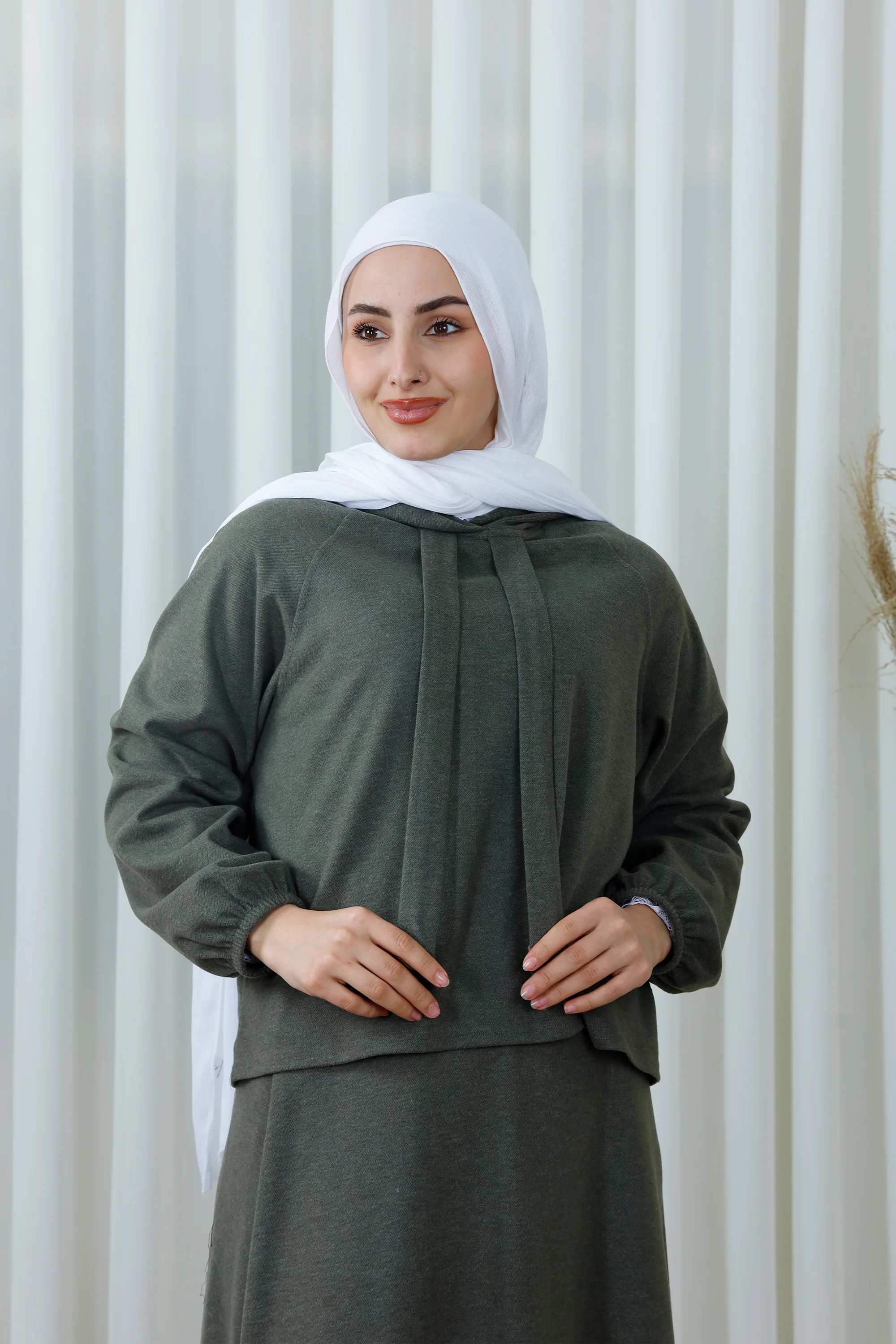 Comfort Modest Hoodie & Maxi Skirt Suit