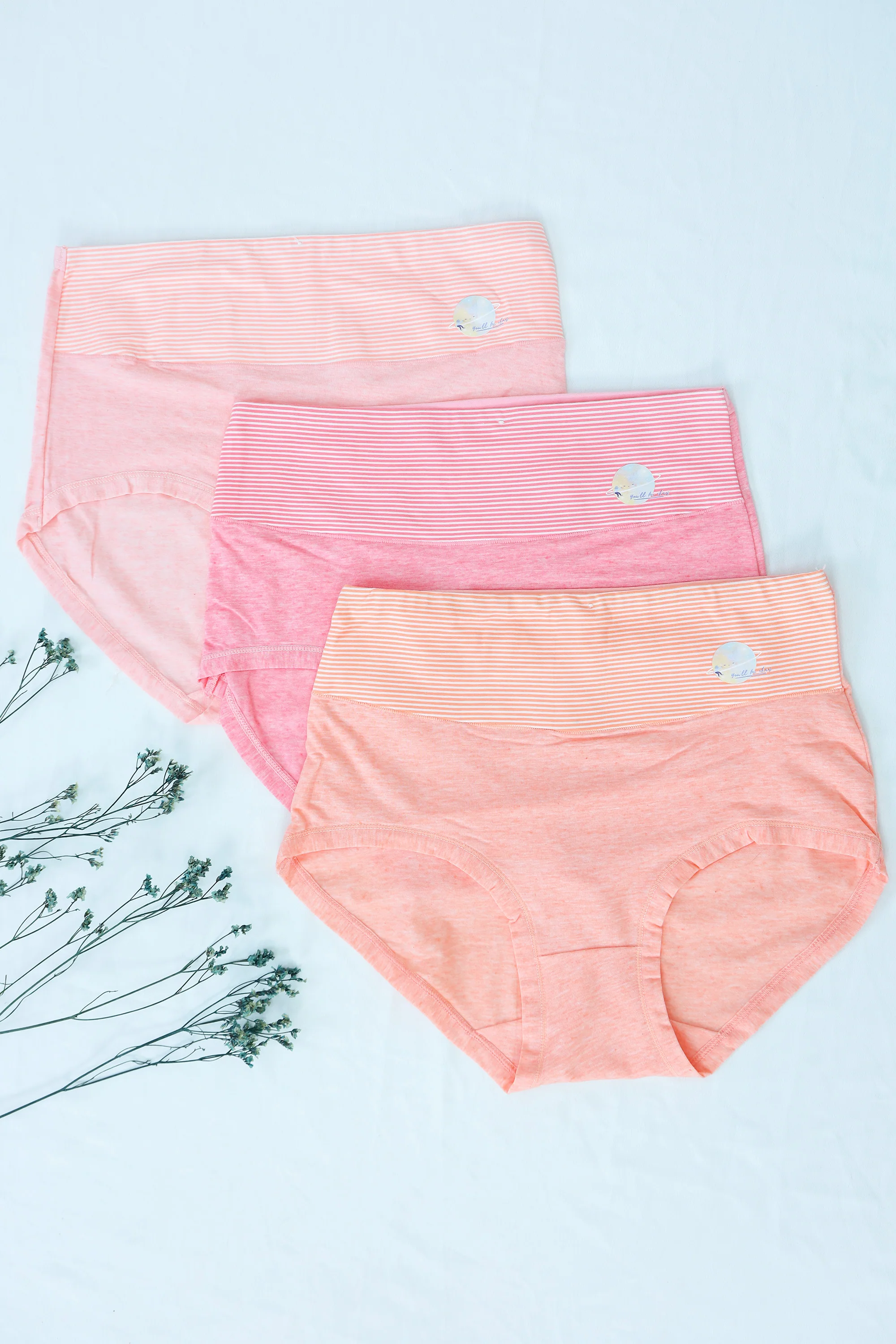 Panty Set with Stripes