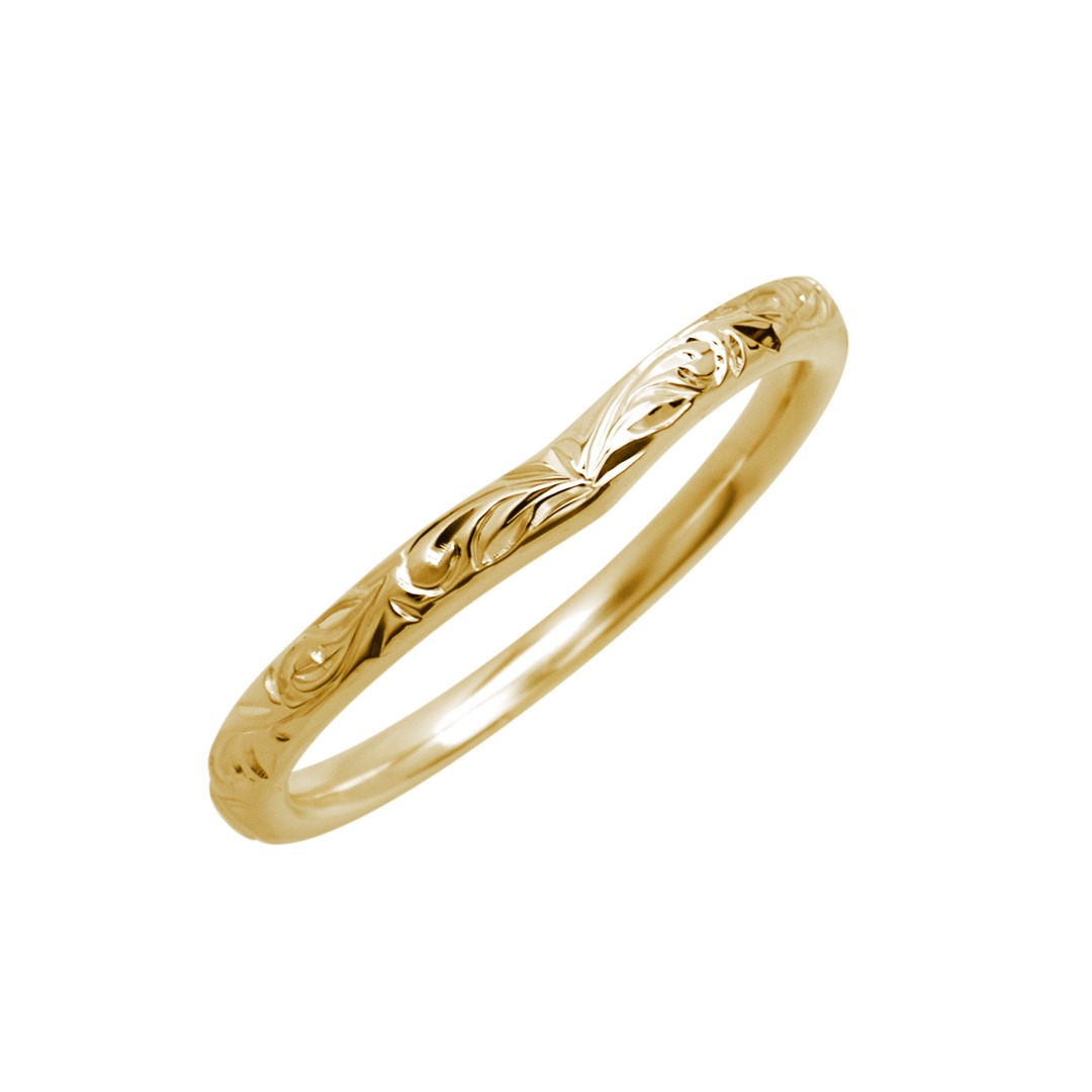 Hawaiian Jewelry / Kuʻuipo Mau / 18K Yellow Gold / Men's