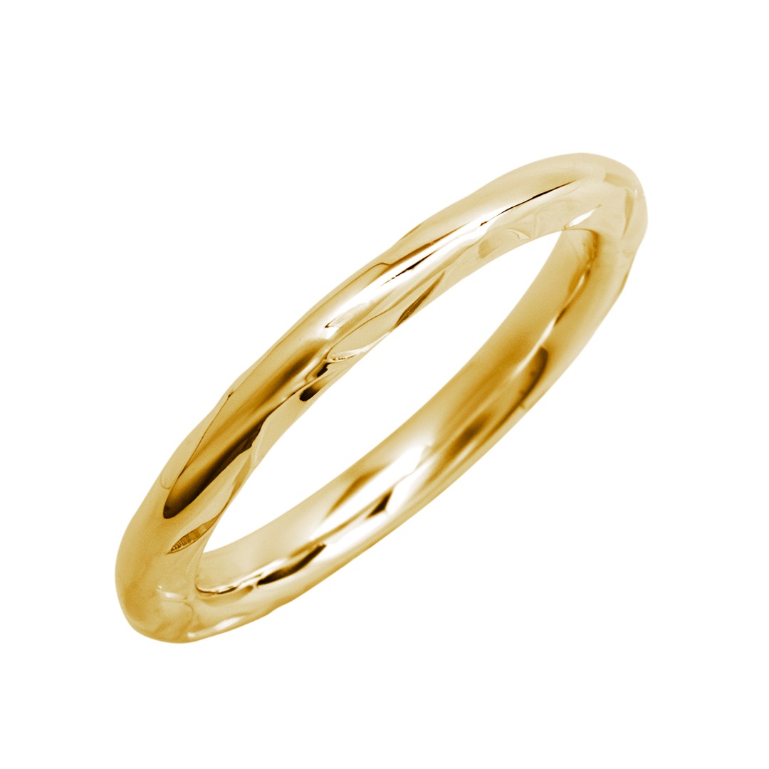 Hawaiian Jewelry / Mahina Pilina / 18K Yellow Gold / Men's
