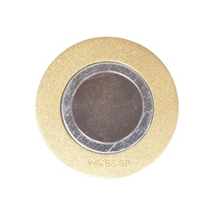 Hawaiian Jewelry/Brass/Stone Initial Golf Marker M/L0001/GD【Y】