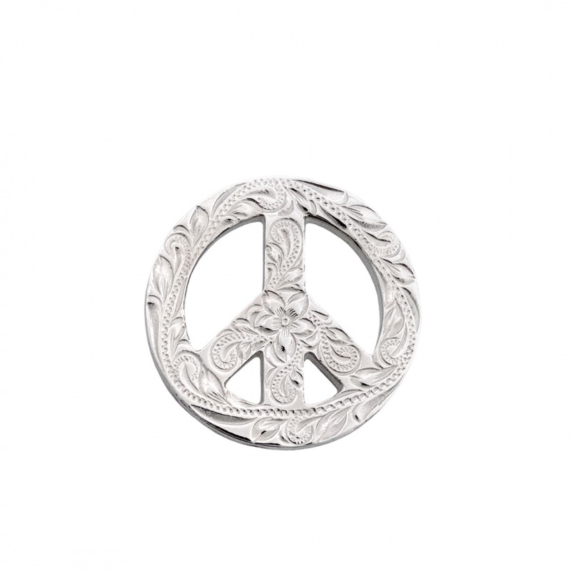 Hawaiian Jewelry/Brass/Peace Mark Golf Marker