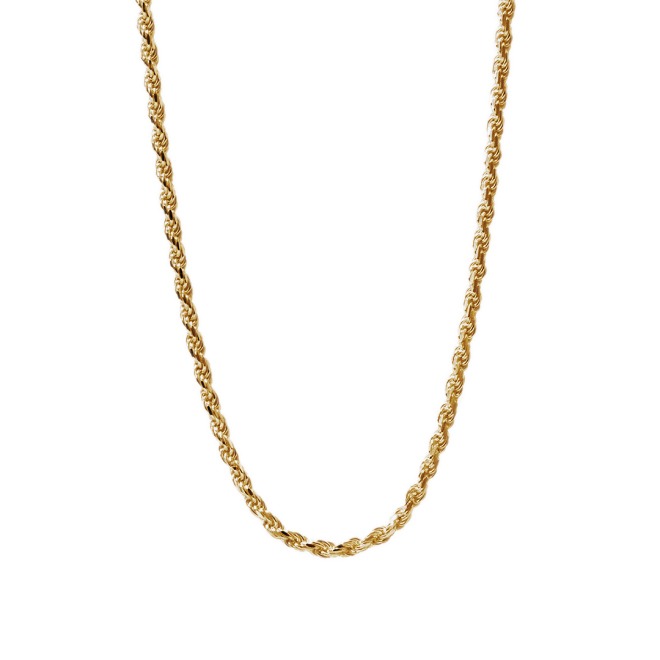 French rope chain/SS/K14YGC/0.5mm/50cm