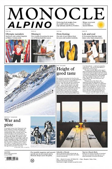 Monocle The Alpino Edition