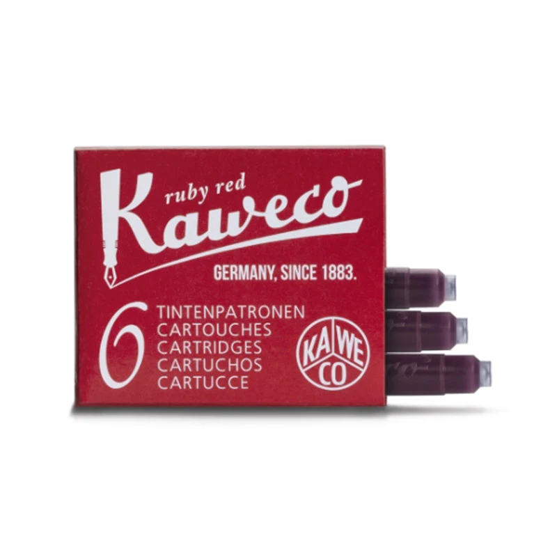 Kaweco inchiostro Ruby Red pz. 6